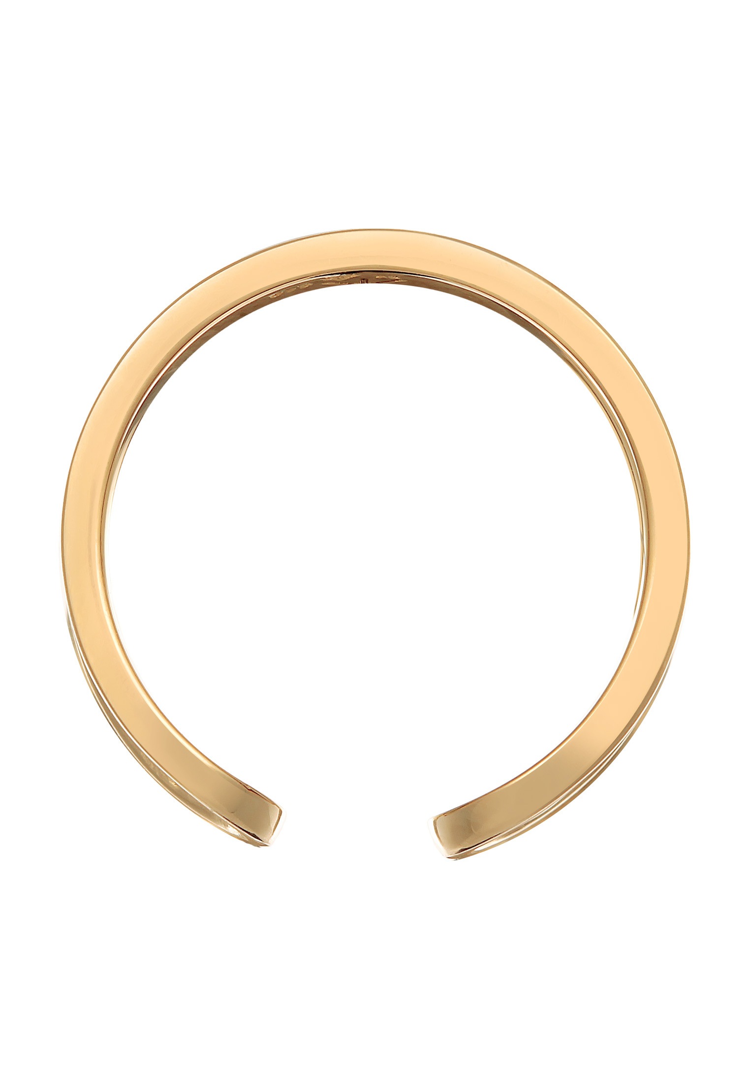 Kuzzoi Silberring »Ring Herren Bandring Ornament Design Offen 925 Silber«