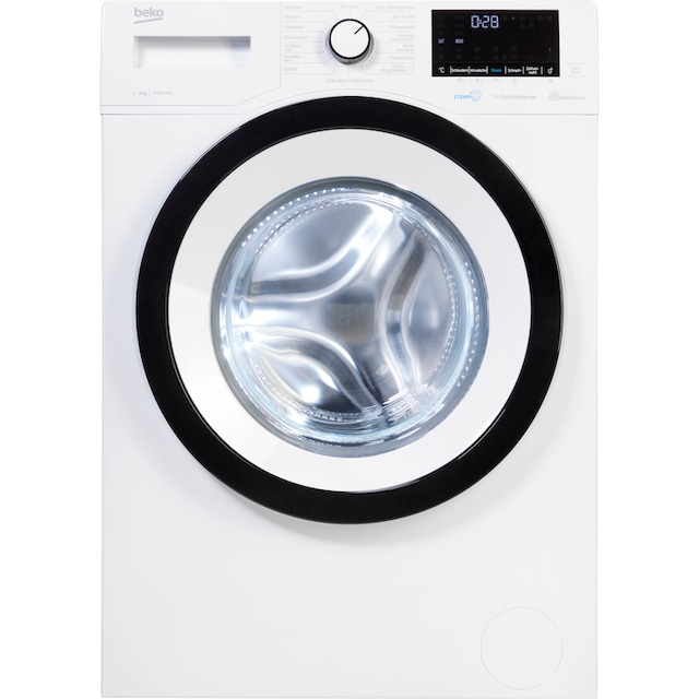 BEKO Waschmaschine »WMO91465STR1«, WMO91465STR1, 9 kg, 1400 U/min jetzt  kaufen bei OTTO