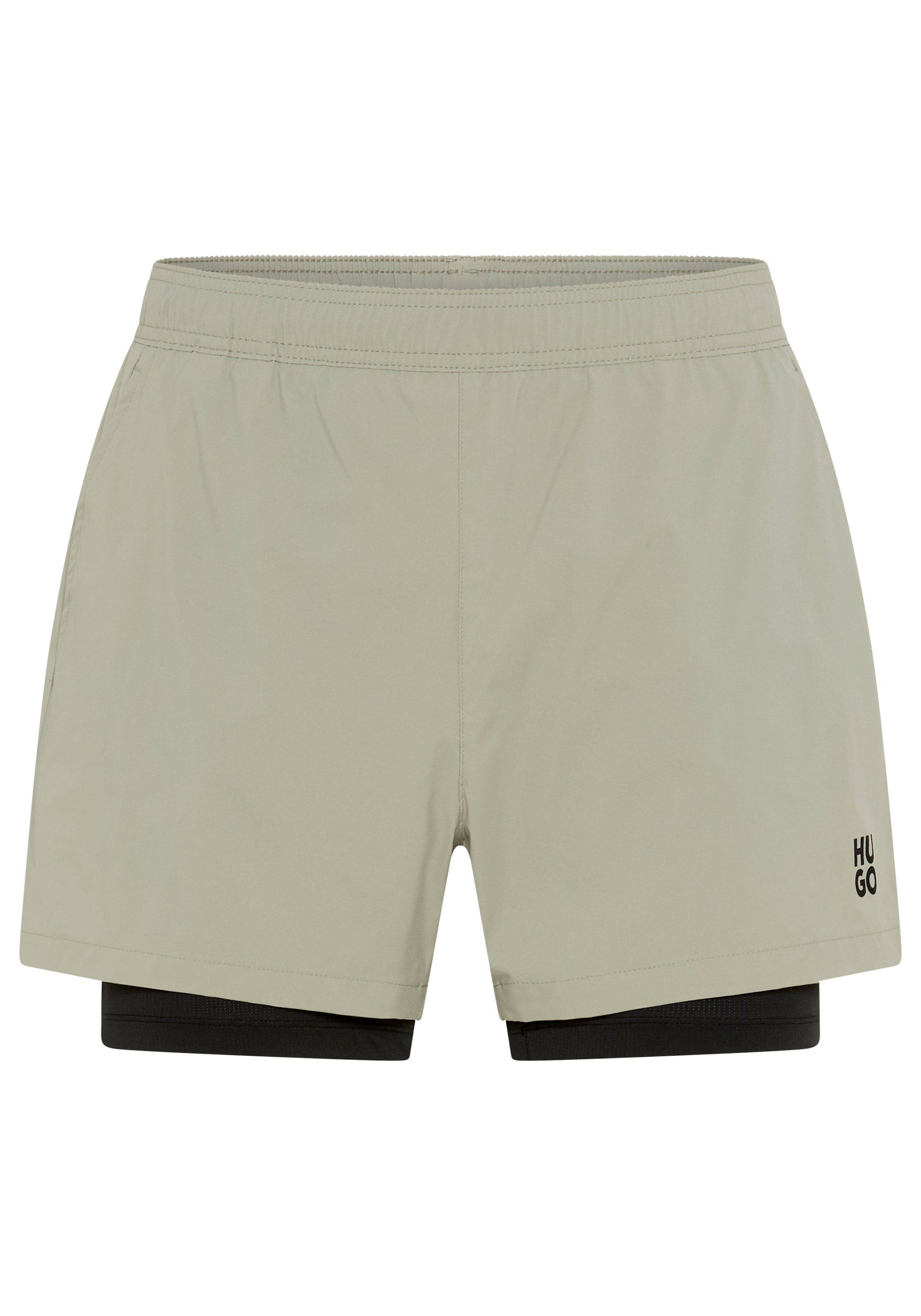 HUGO Underwear Badeshorts »ACTIVE SWIM SHORTS« 2-in-1, mit integrierter Leggings