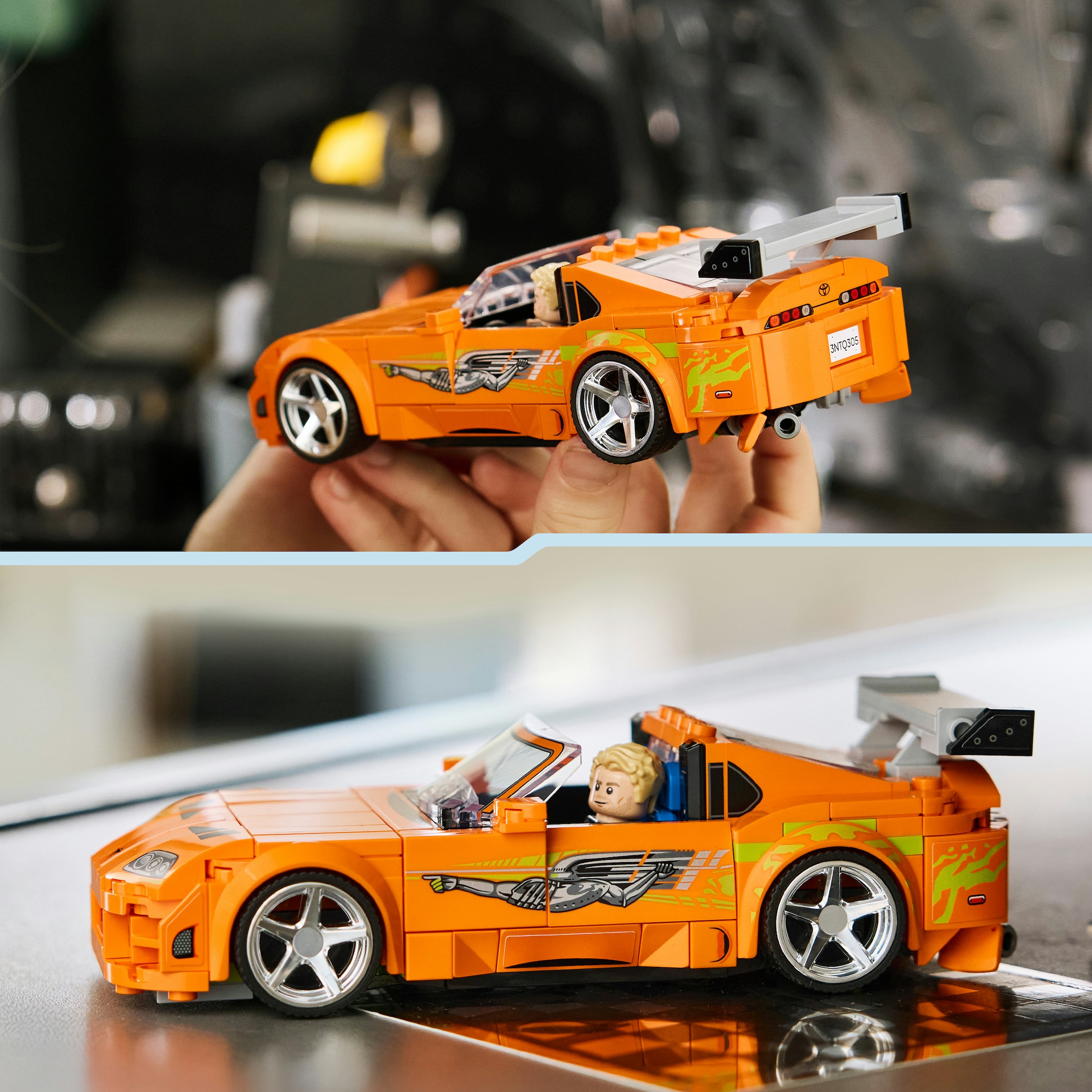 LEGO® Konstruktionsspielsteine »The Fast and The Furious Toyota Supra MK4 (77260)« LEGO Speed Champions; Made in Europe