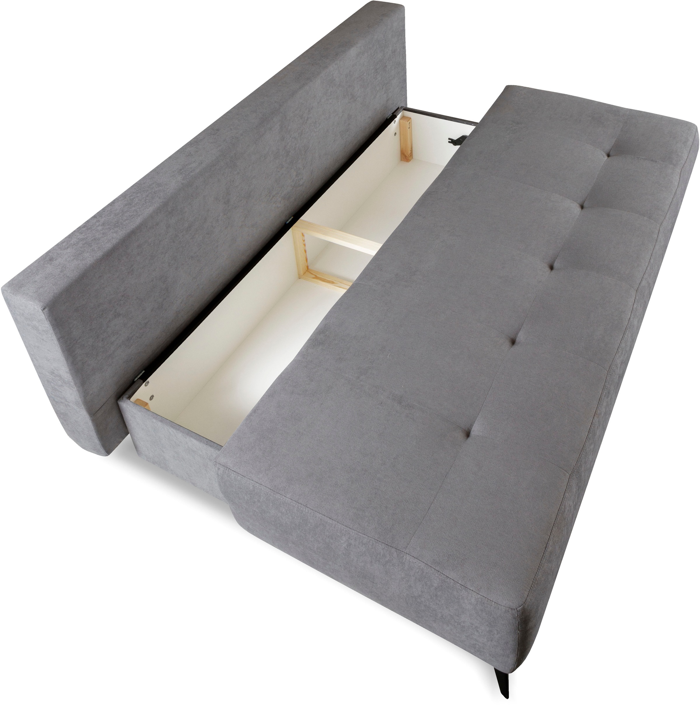 WERK2 Schlafsofa »Oakland«, 2-Sitzer Sofa & Schlafcouch mit Bettkasten