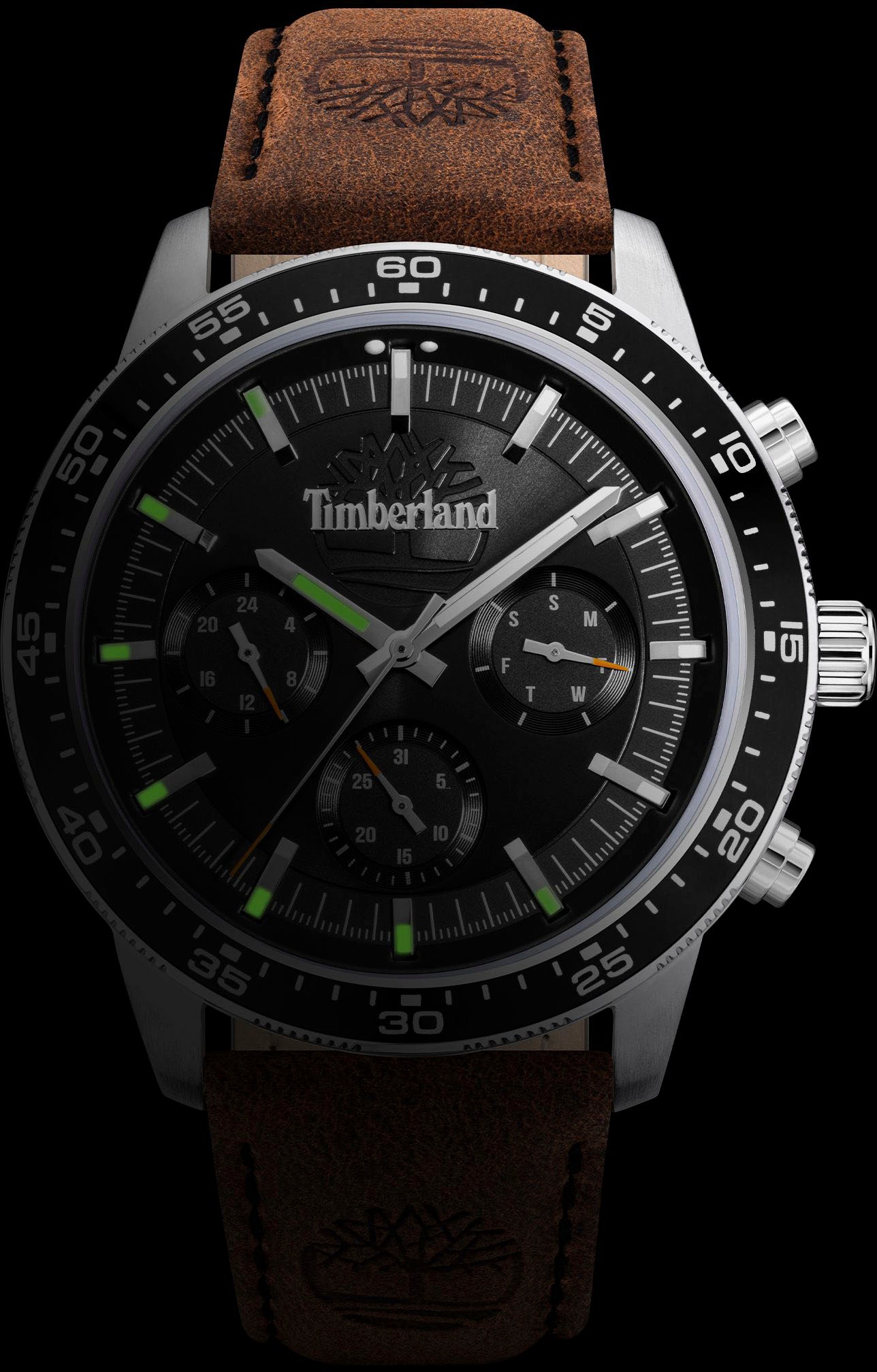 Timberland Multifunktionsuhr »PARKMAN«, Armbanduhr, Quarzuhr, Herrenuhr, Datum