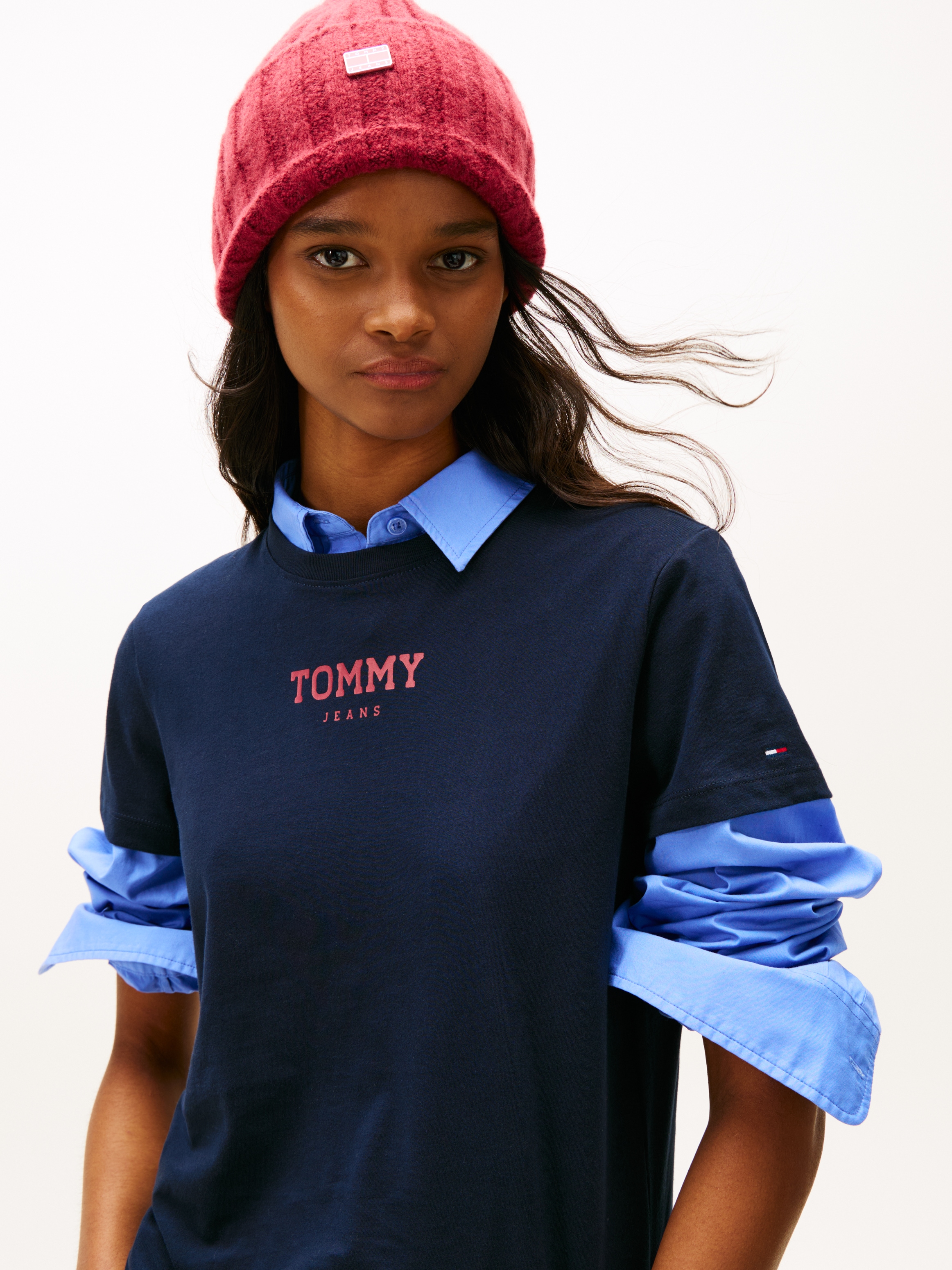 Tommy Jeans Kurzarmshirt »TJW REG ESSENTIAL LOGO 2 TEE EXT«