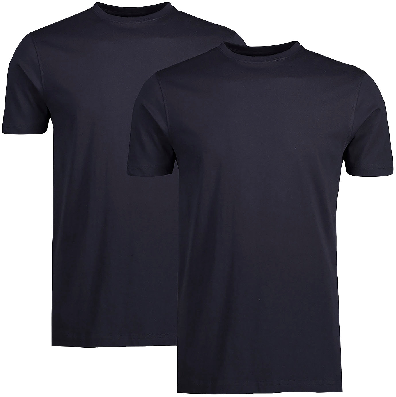 T-Shirt, (Packung, 2 tlg.), in klassischer Optik