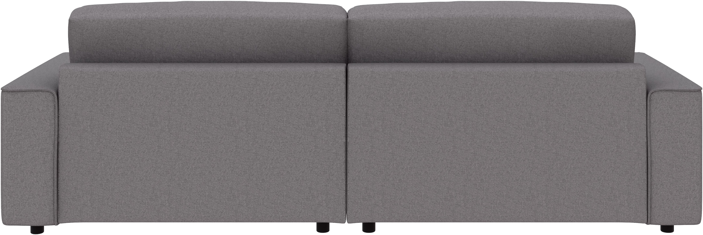 INOSIGN Ecksofa »Chance, Recamiere beidseitig montierbar, Schlaffunktion, Breite 265 cm«, in Struktur LUMOS, mit Schlaffunktion und Bettkasten