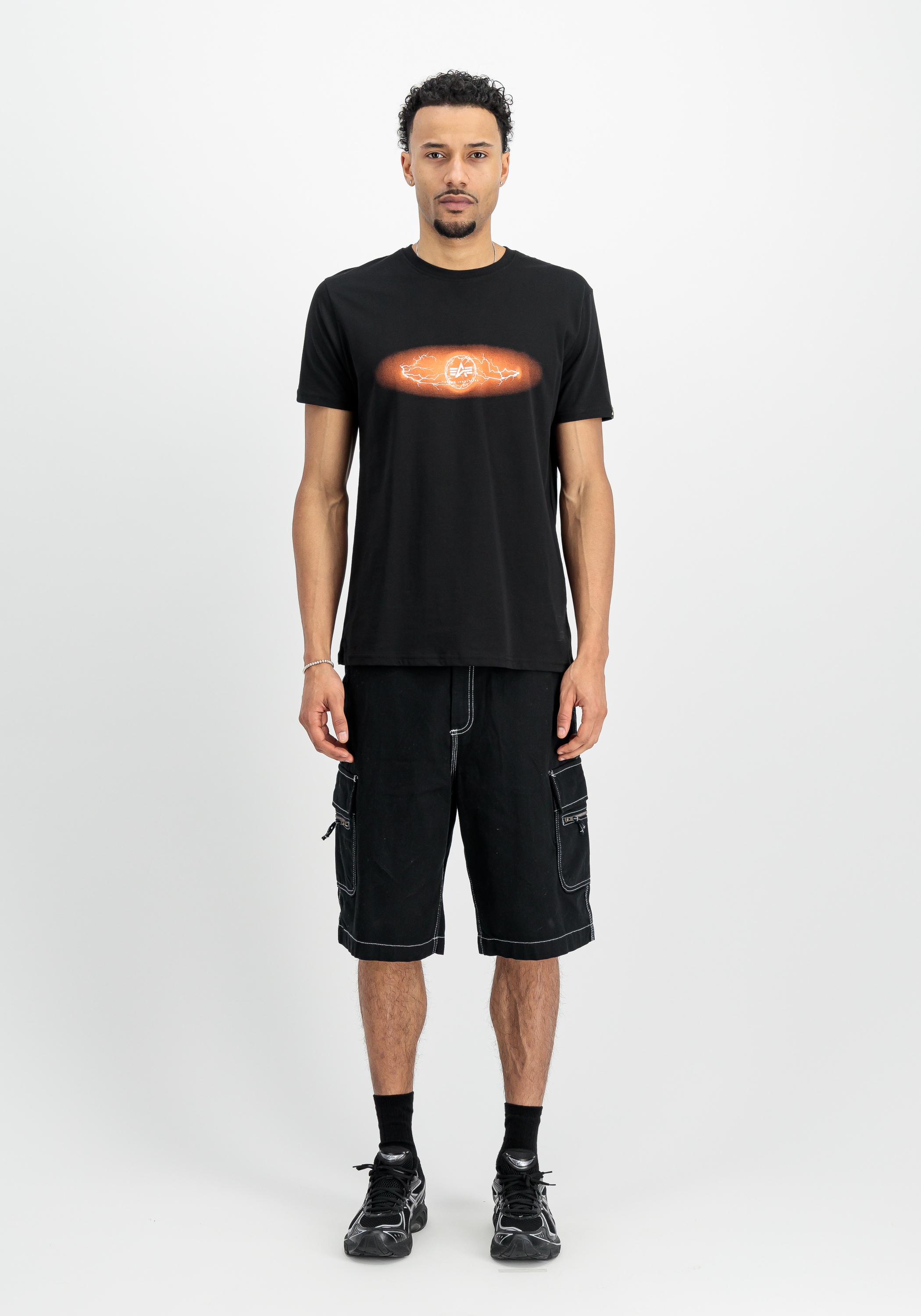 Alpha Industries T-Shirt »Alpha Industries Men - T-Shirts Lightning T-Shirt«