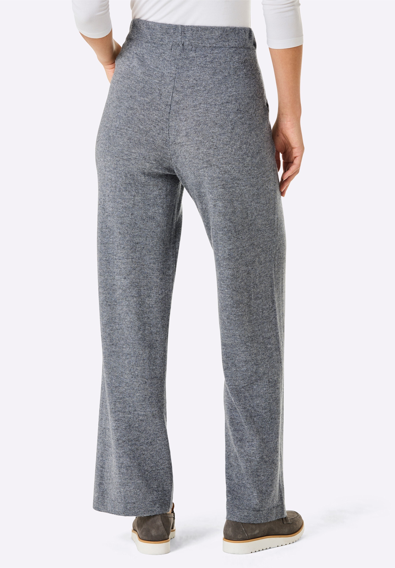 creation L Schlupfhose »Kaschmir-Merino-Strickhose Strickhose mit 90% Schurwolle und 10% Kaschmir«