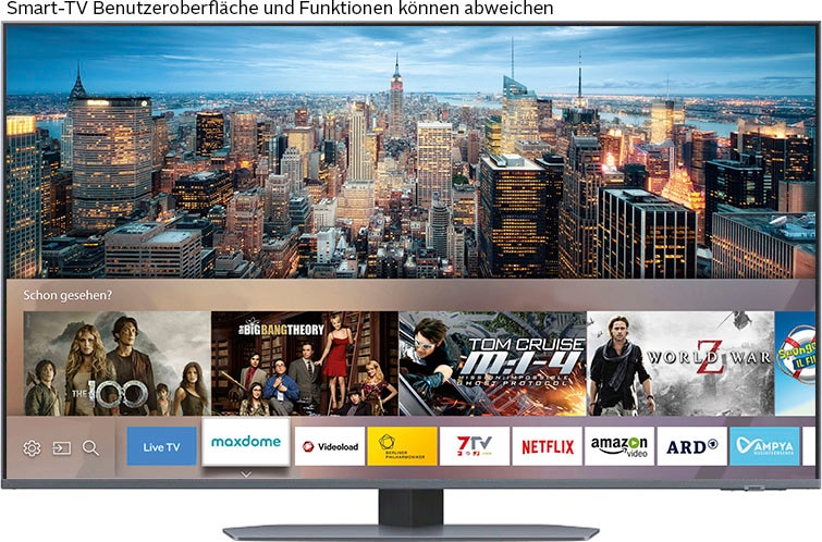 Samsung LED-Fernseher OTTO kaufen Ultra »GQ75QN90CAT«, Smart-TV, cm/75 HD, 4K HDR+ Zoll, 189 bei Quantum Neo