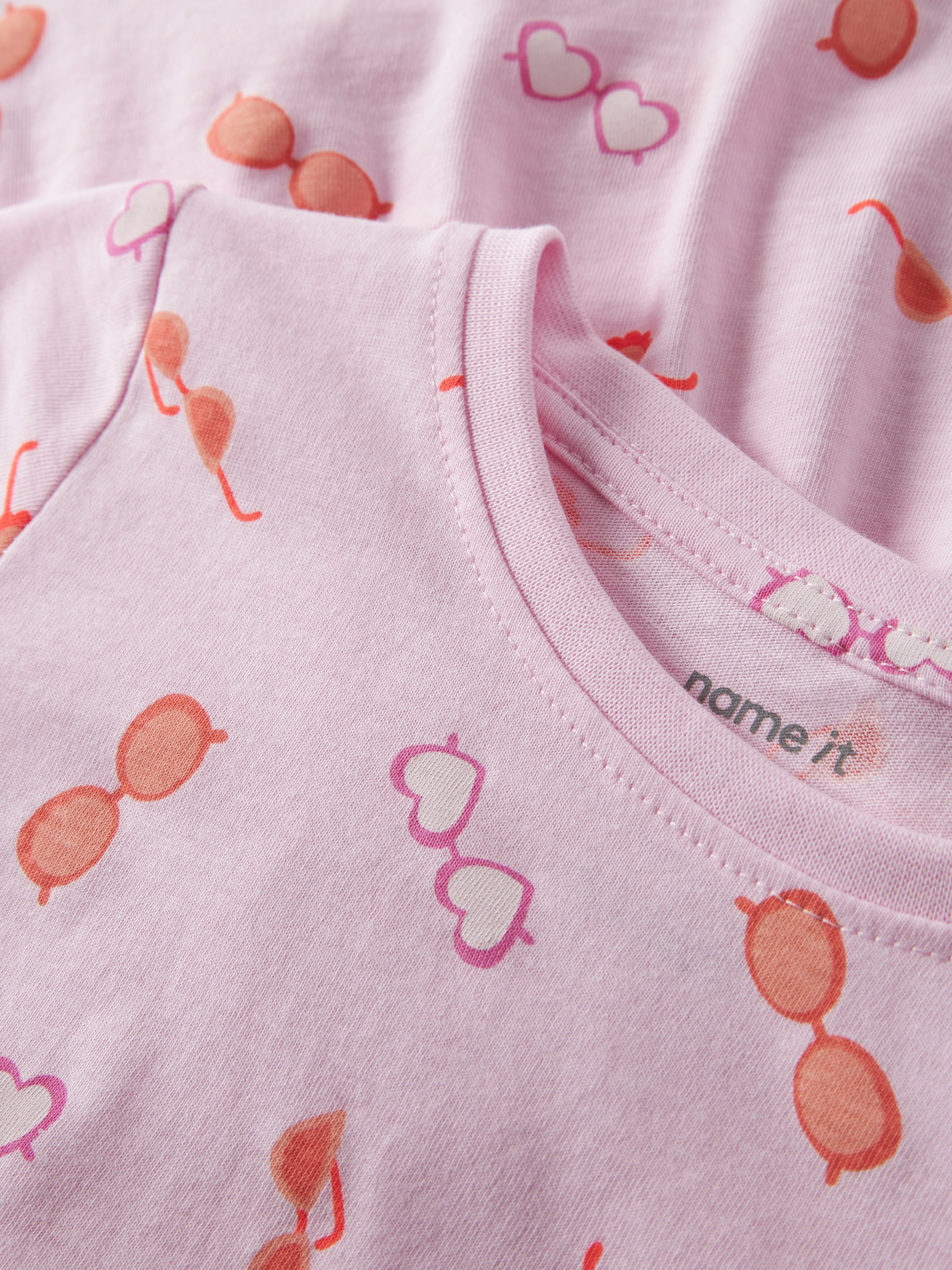 Name It Jerseykleid »NMFVIGGA CAPSL DRESS F1 NOOS« Baumwolle, regular fit