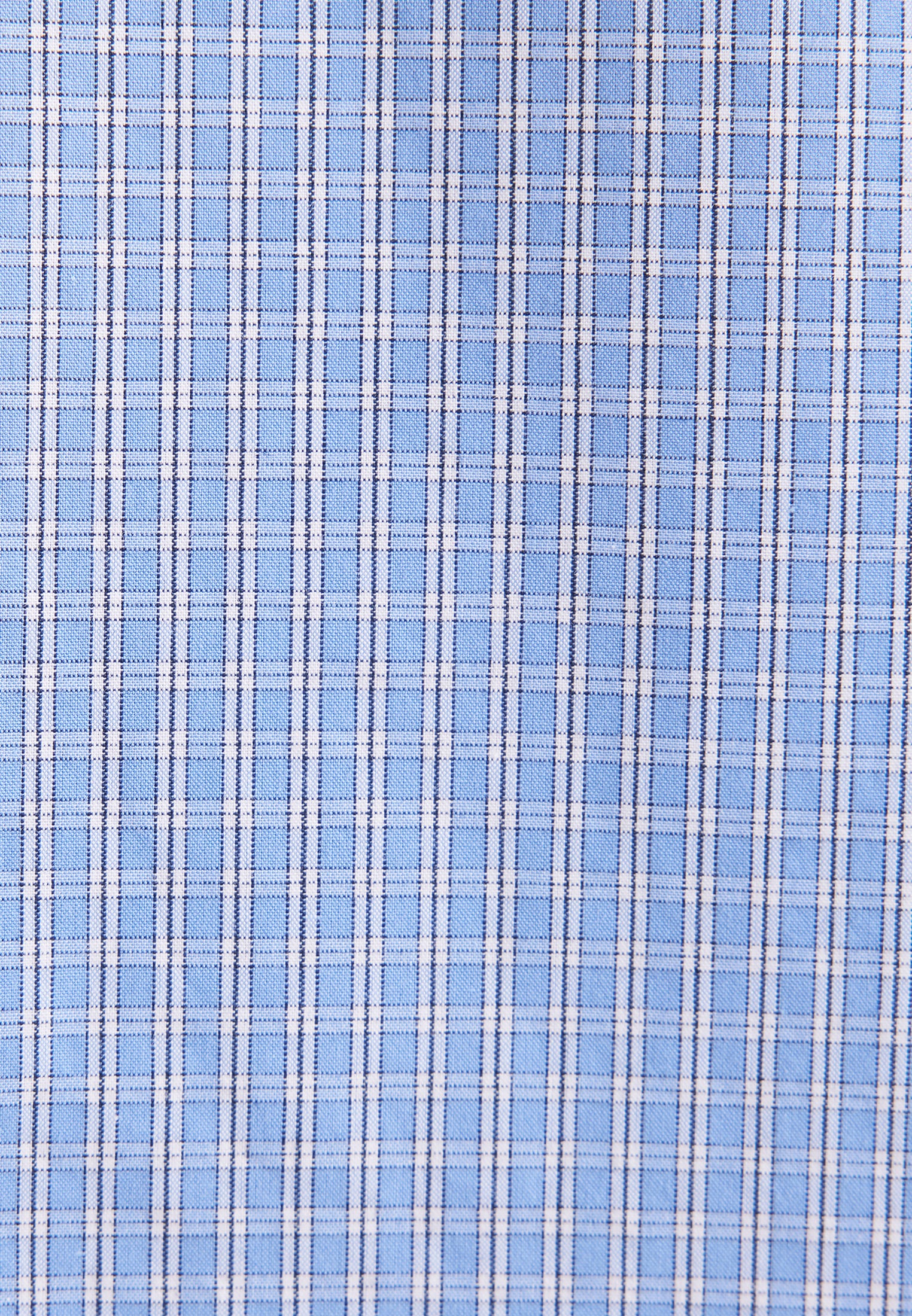 seidensticker Businesshemd Regular 1/1 Button-Down-Kragen Karo