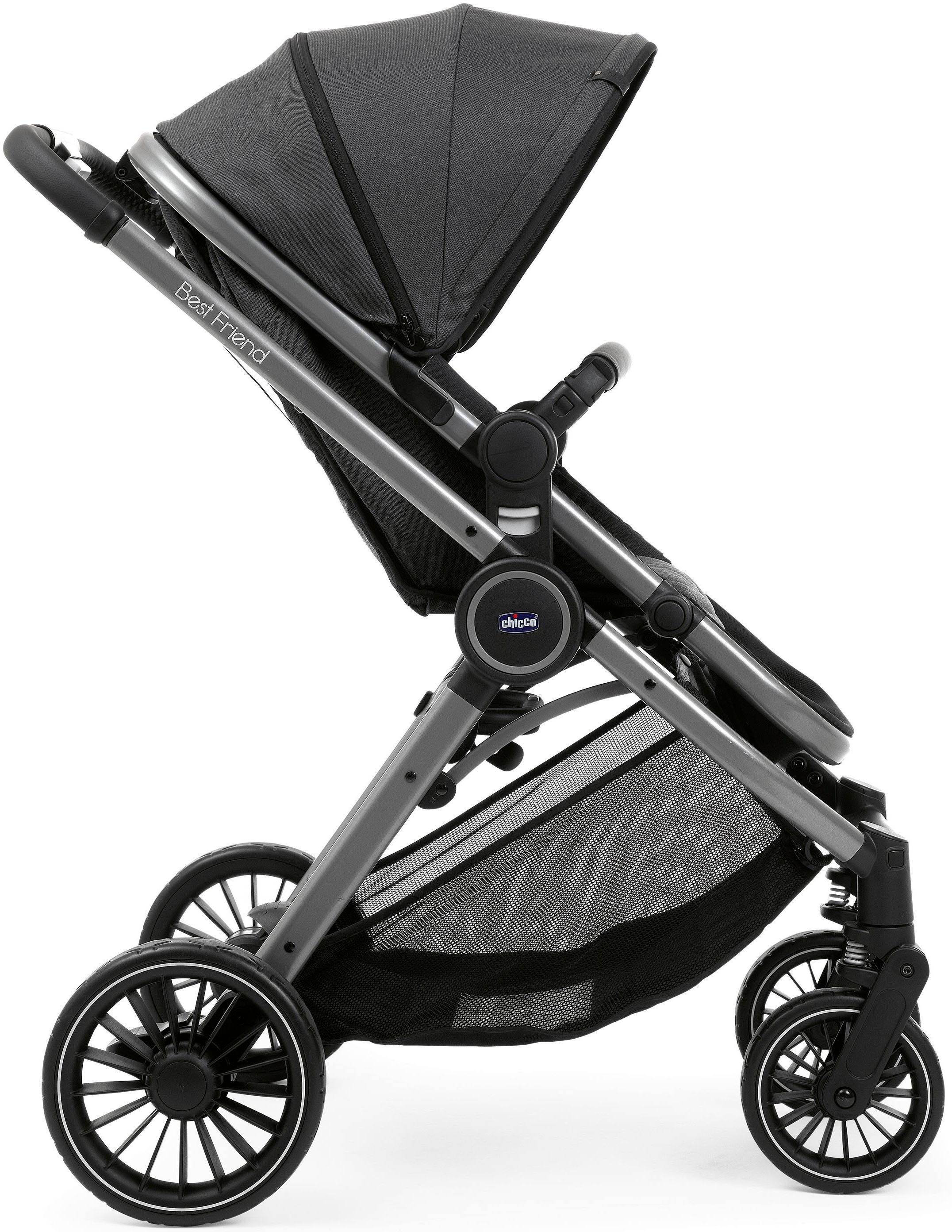 Chicco Sportbuggy »Buggy Best Friend Pro, pirate black«, inklusive Regenschutz