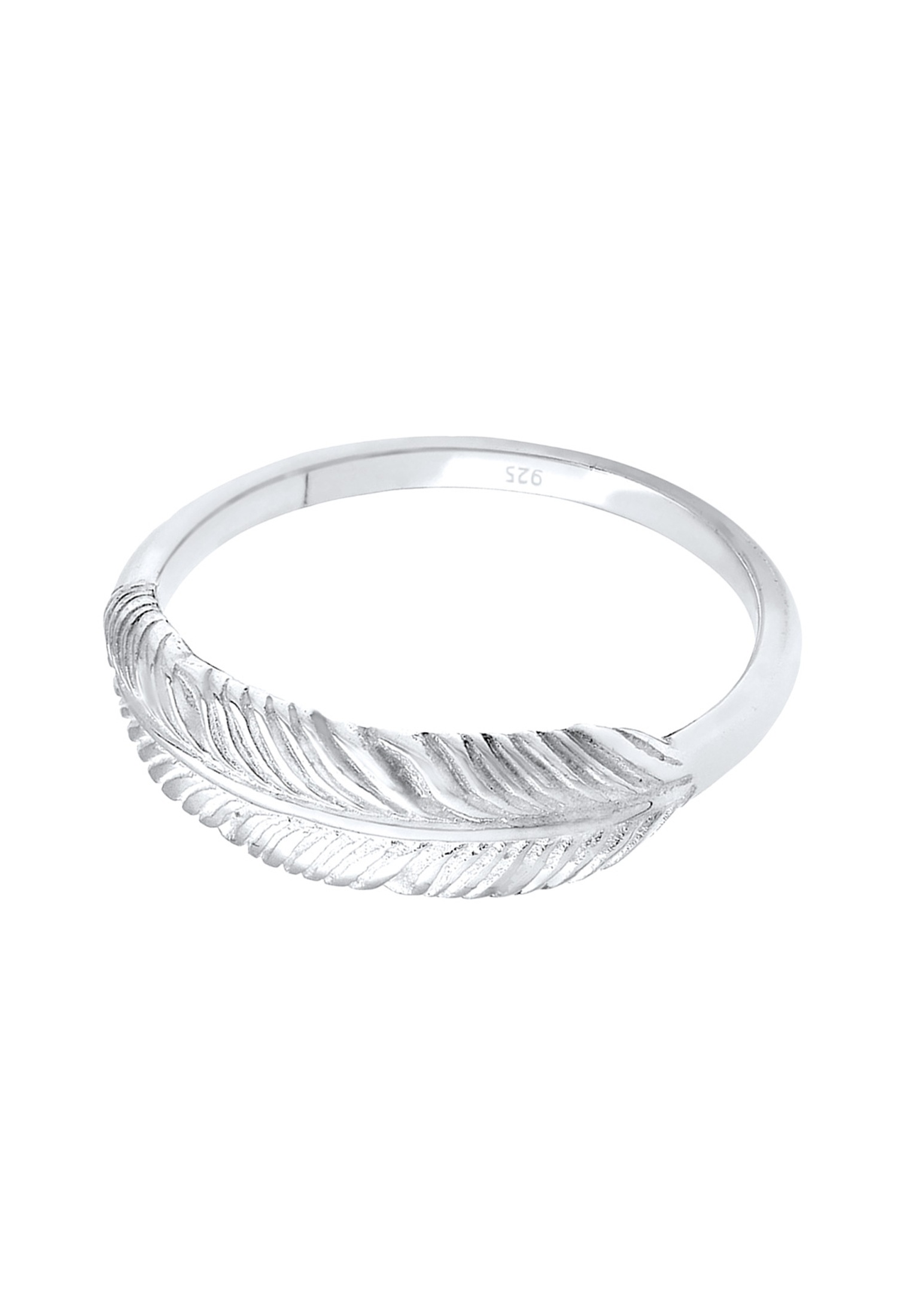 Elli Silberring »Ring Silberring Feder 925 Sterling Silber«