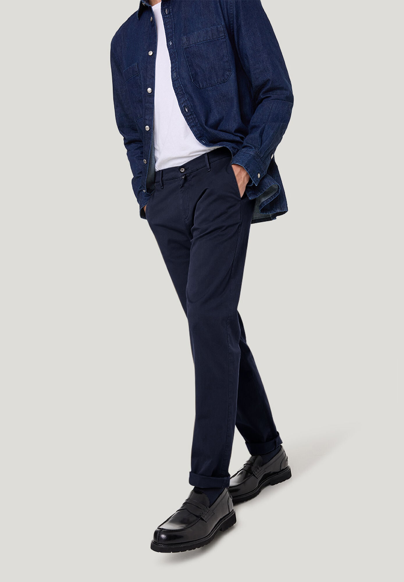 Pierre Cardin Chinohose »Colmar«  mit geradem Schnitt