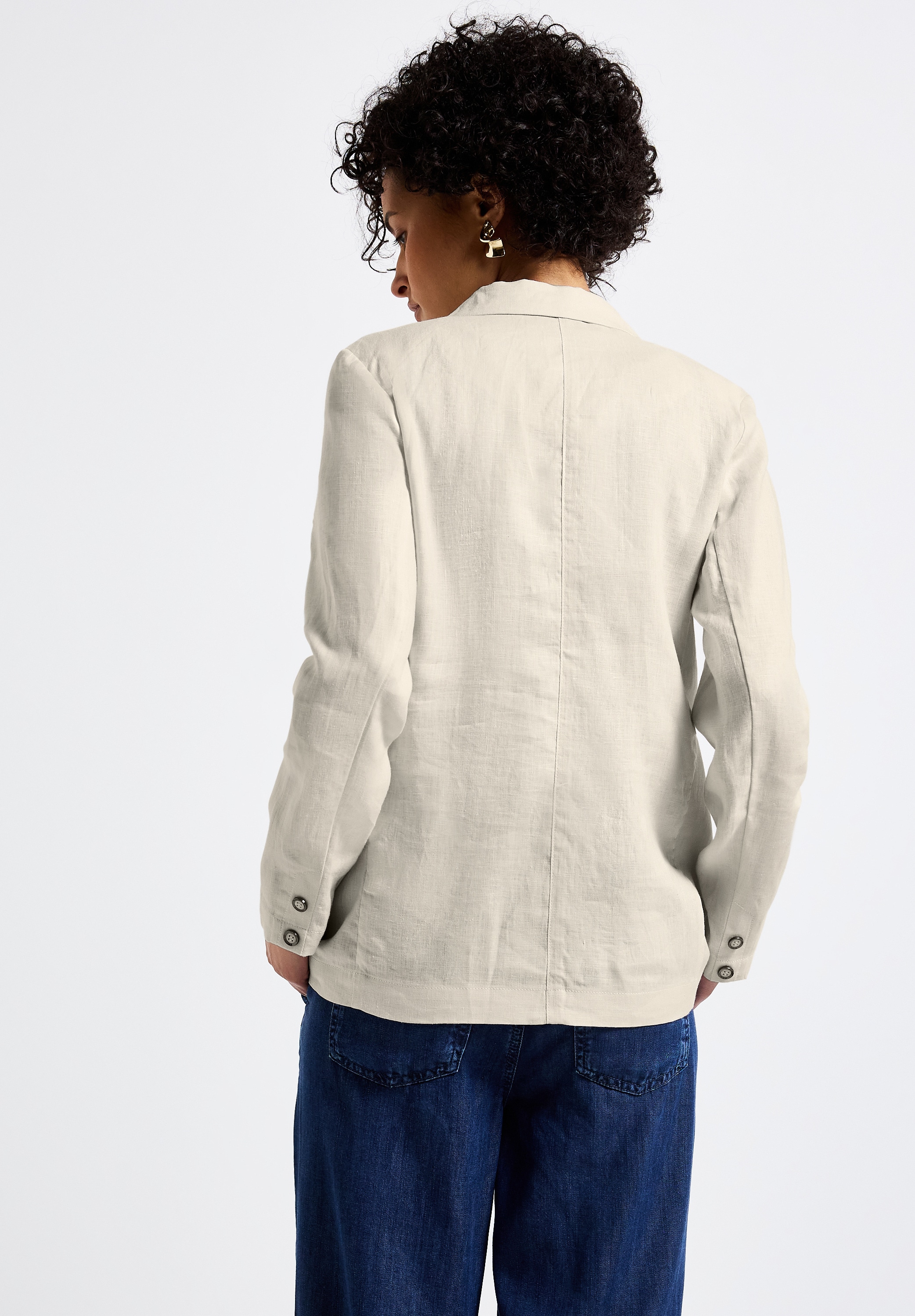 STREET ONE Jackenblazer, mit Revers Kragen