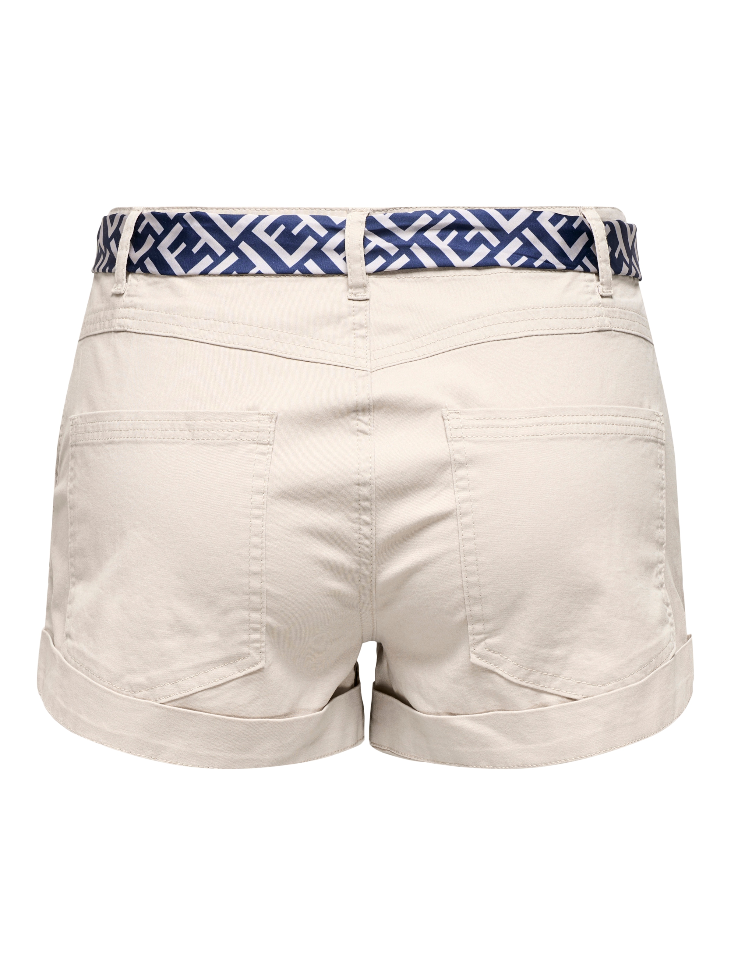 ONLY Chinoshorts »ONLEVELYN MW NEW BELT CHINO SHORTS PNT«, inkl. Bindeband als Gürtel