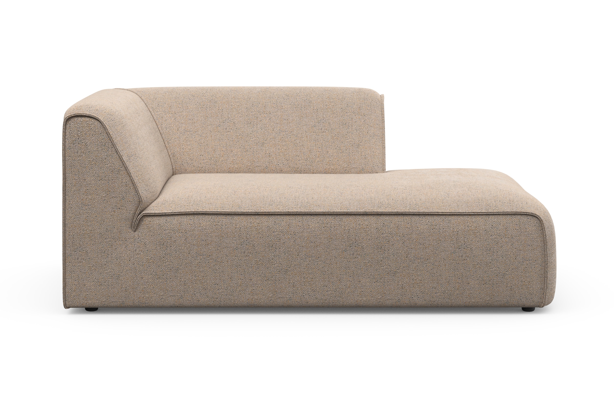 RAUM.ID Ottomane »Merid Chaiselongue, Maße B/T/H: 100/162/70 cm«, als Modul oder separat verwendbar, für individuelle Zusammenstellung