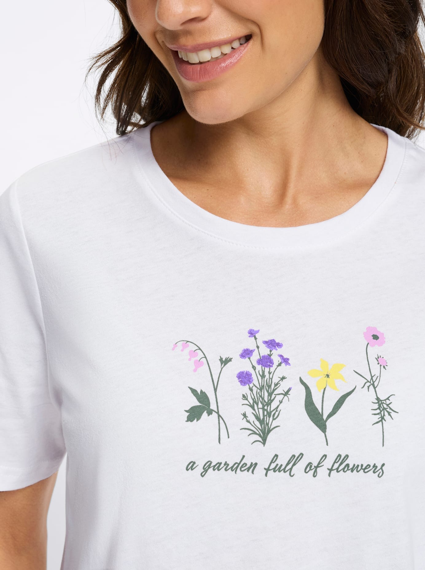 Inspirationen Rundhalsshirt »Rundhals-Shirt« 1 tlg.