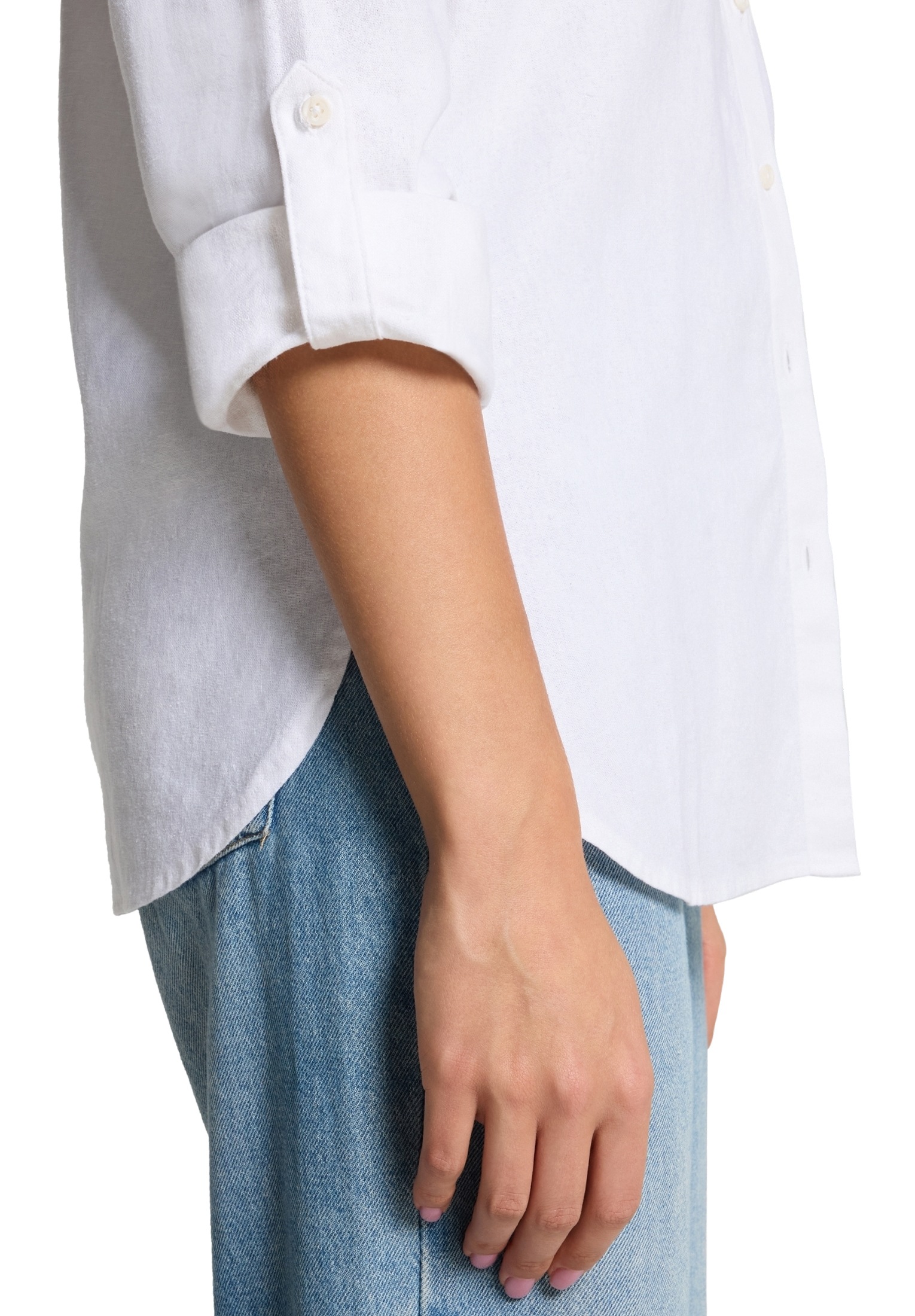 Betty&Co Klassische Bluse »Leinenbluse langarm«