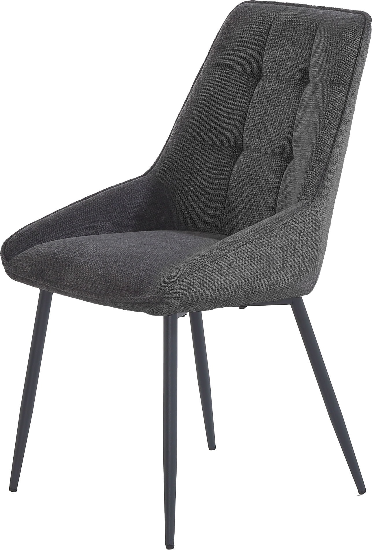 Jockenhöfer Gruppe »ROGER« (Set) 4 Stk.4-Fuss Stuhl, Webstoff, Schalenoptik