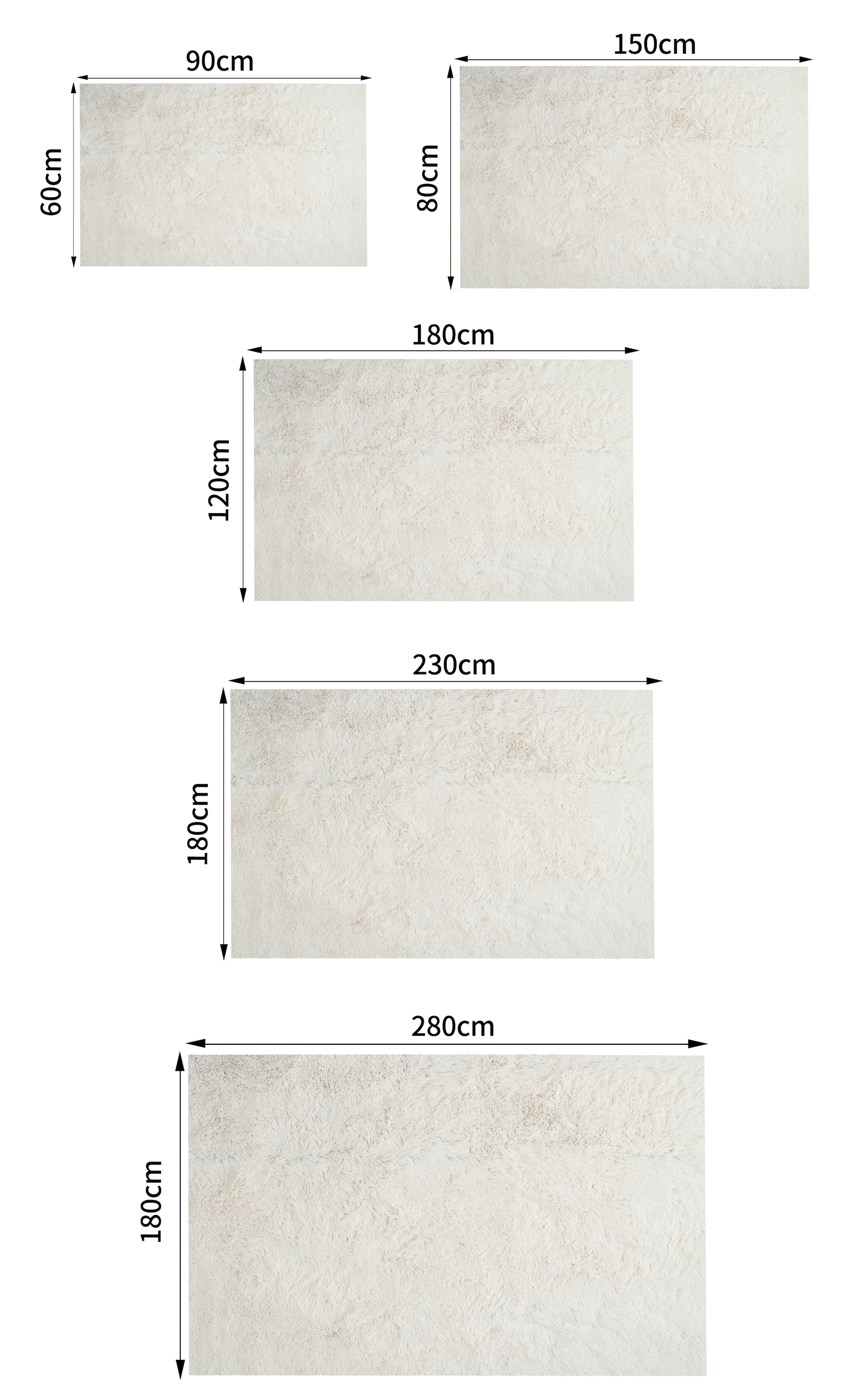my home Hochflor-Teppich »Leava, besonders weich und kuschelig, leichter Glanz«, rechteckig, 37 mm Höhe, uni, Mikrofaser Teppiche, Wohnzimmer, Schlafzimmer, Esszimmer