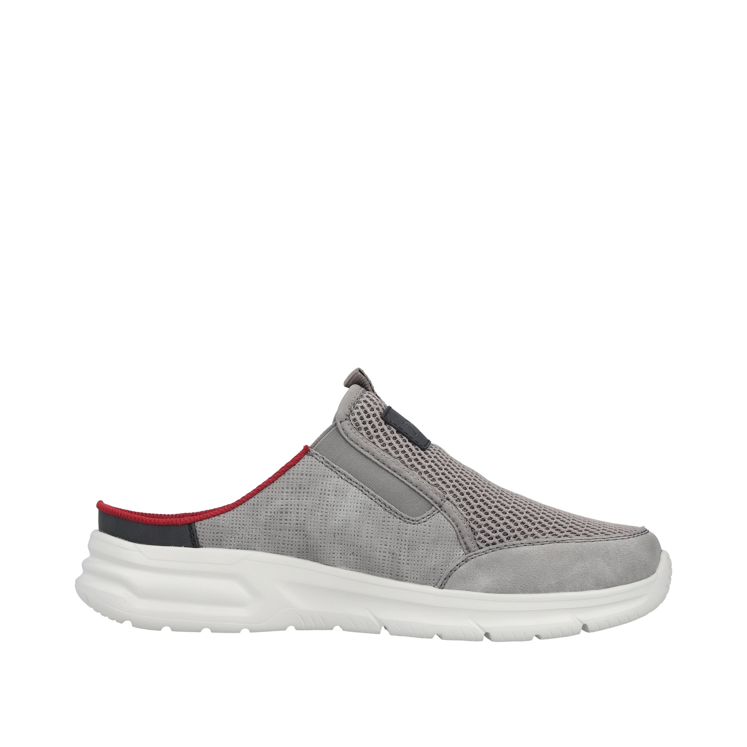 Rieker Clog  Sommerschuh, Hausschuh, Schlupfschuh mit seitlichen Stretcheinsätzen