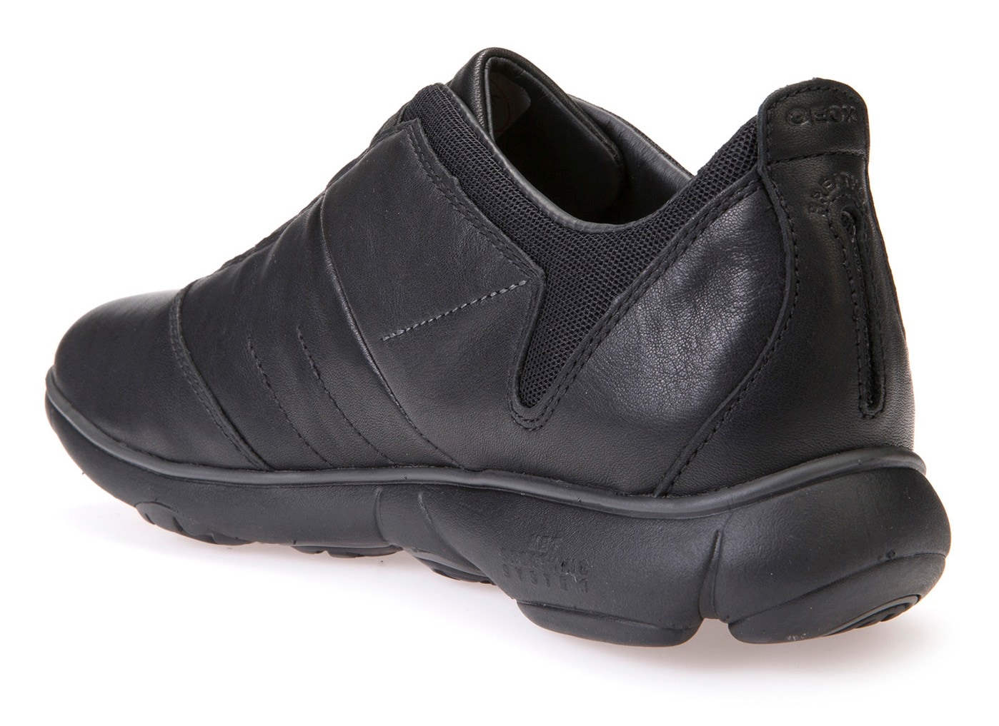 Geox Slipper, Schnürschuh, Freizeitschuh mit Textilfutter