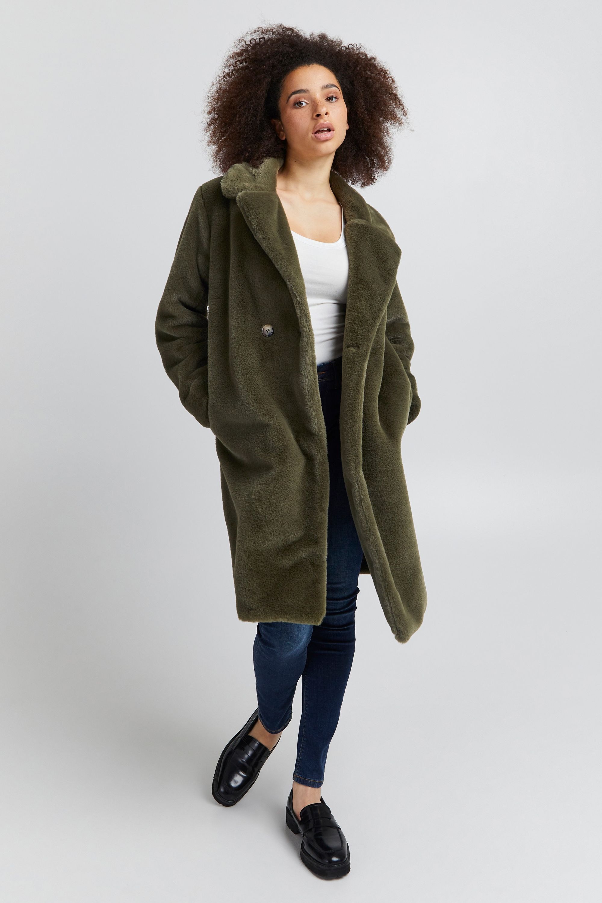 Ichi Winterjacke »Wintermantel IHHaya«