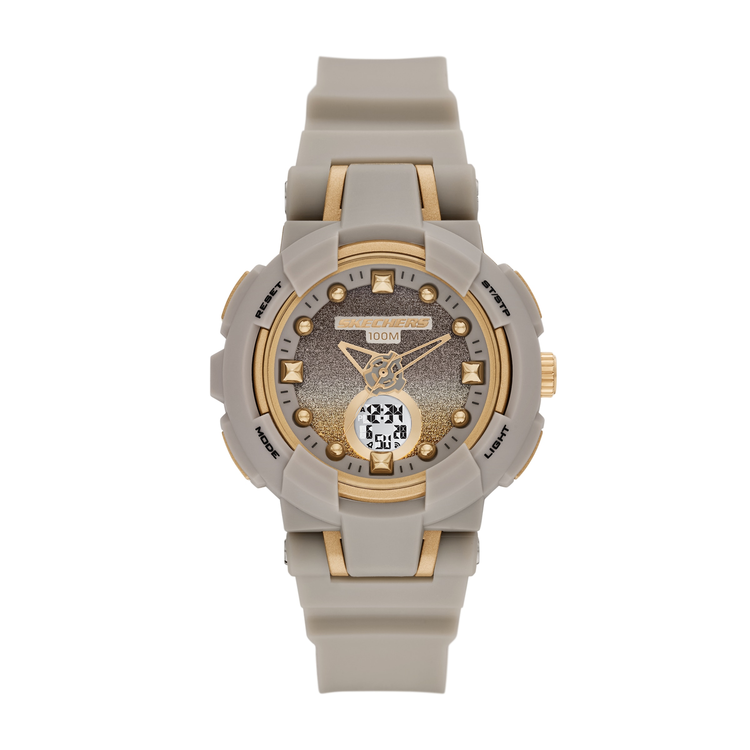 Skechers Chronograph »Brynwood« Quarzuhr, Armbanduhr, Damenuhr, analog, digital, Tag, Wochentag