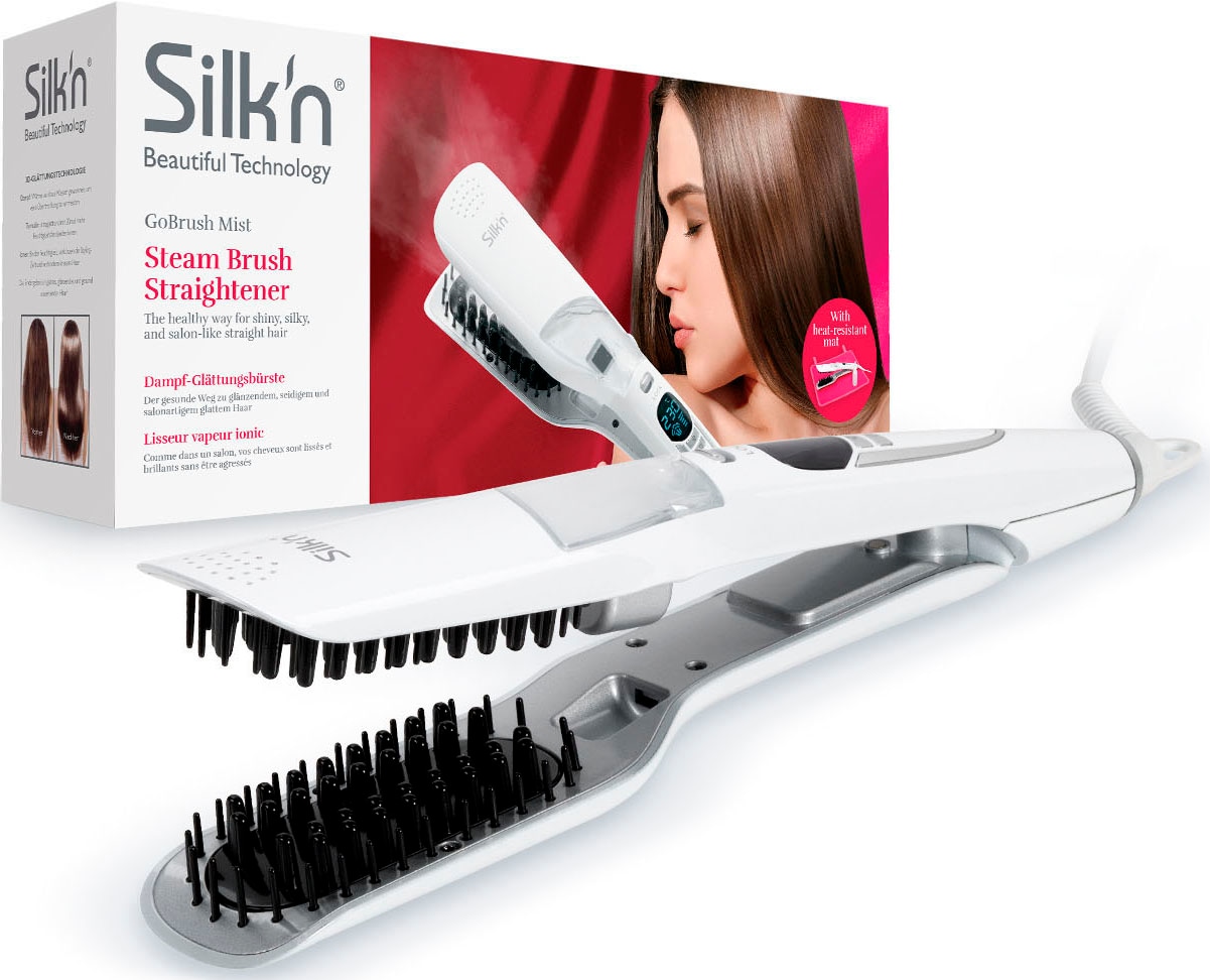 Silk'n Haarglättbürste »GoBrush Mist«, Dampf-Glättungsbürste