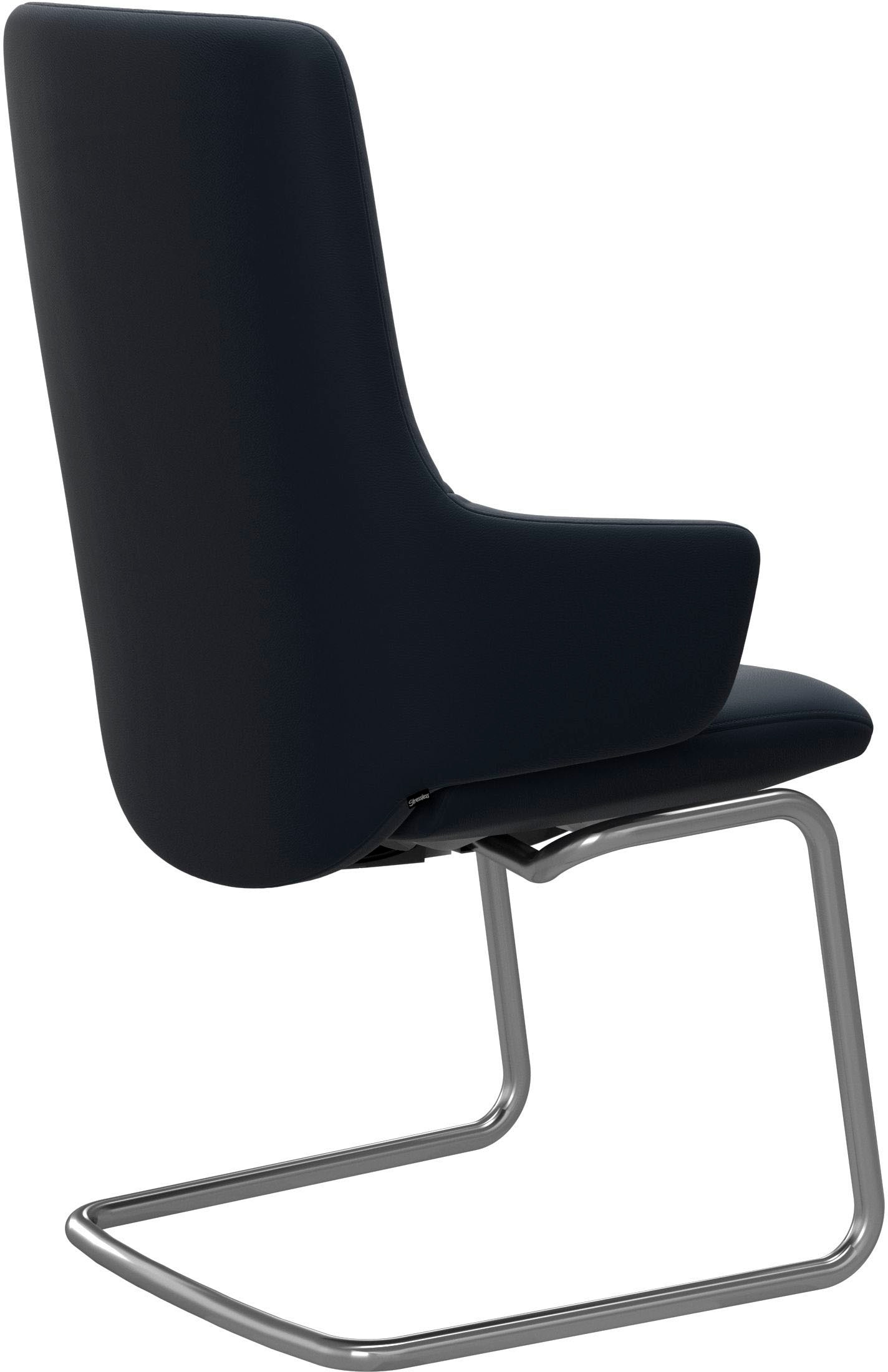 Stressless® Polsterstuhl »Laurel«, Leder PALOMA, High Back mit Armlehne, Größe L, mit Beinen aus Stahl in Chrom matt