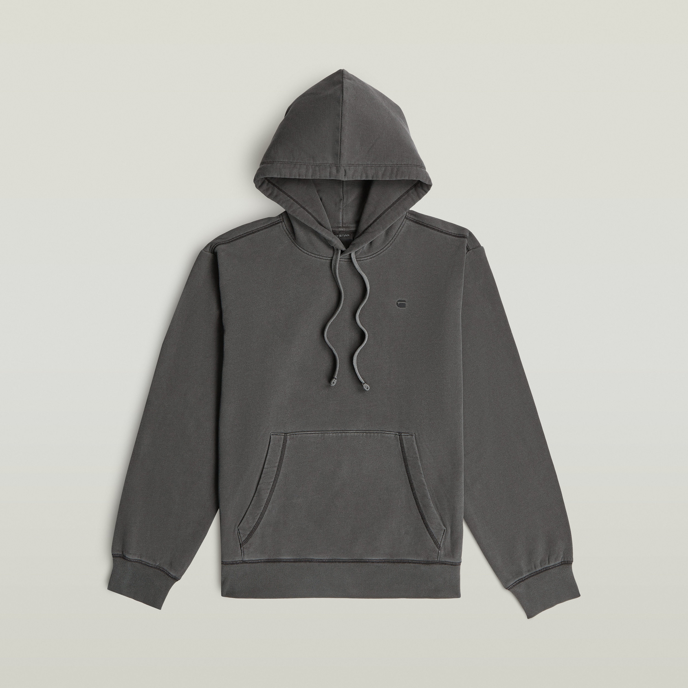 G-STAR Hoodie »Modern washed hdd sw ls«, mit Rippbündchen, Baumwoll-Qualität
