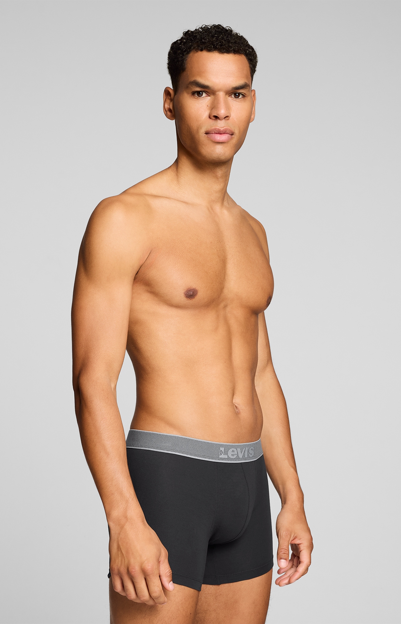 Levi's® Boxershorts »LEVIS MEN TWILL WB BOXER BRIEF 2P« 2er Pack,  ohne Eingriff, Stretchbund