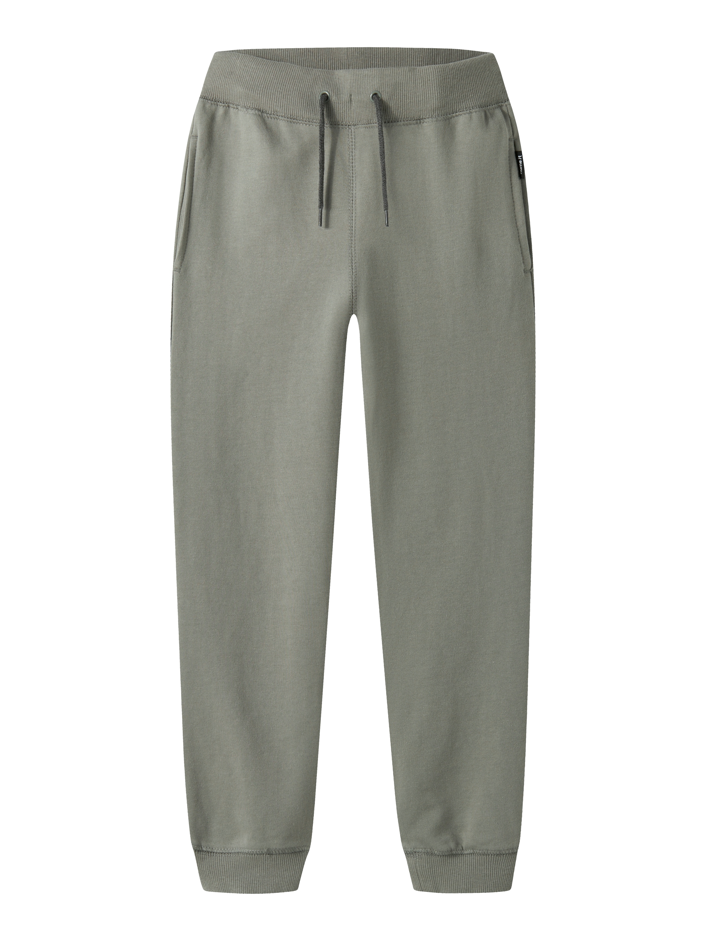 Name It Jogginghose »NKMSWEAT für Jungen mit verstellbarem Bund und Kordelzug«  unifarben, casual, regular fit, Baumwollmix, Rundhals