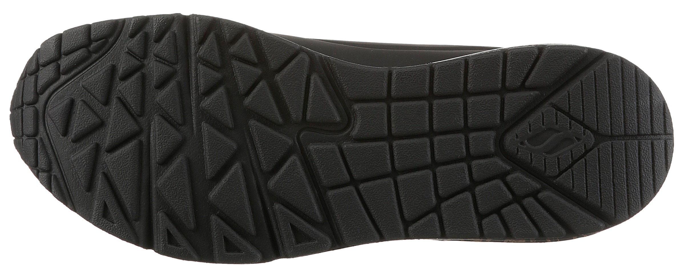 Skechers Wedgesneaker »UNO-LOVING LOVE«  Freizeitschuh, Halbschuh, Schnürschuh mit coolem Graffiti-Print