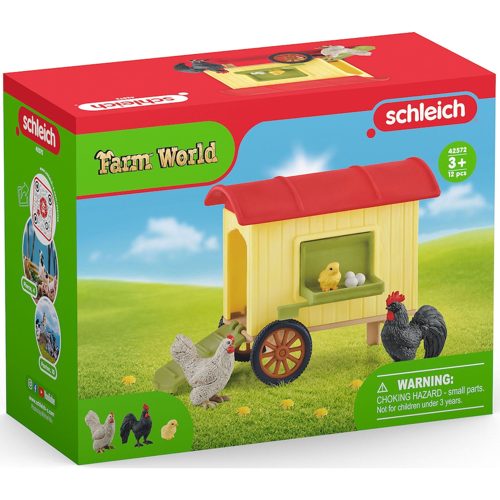 Schleich® Spielwelt »FARM WORLD, Hühnerstall (42572)«