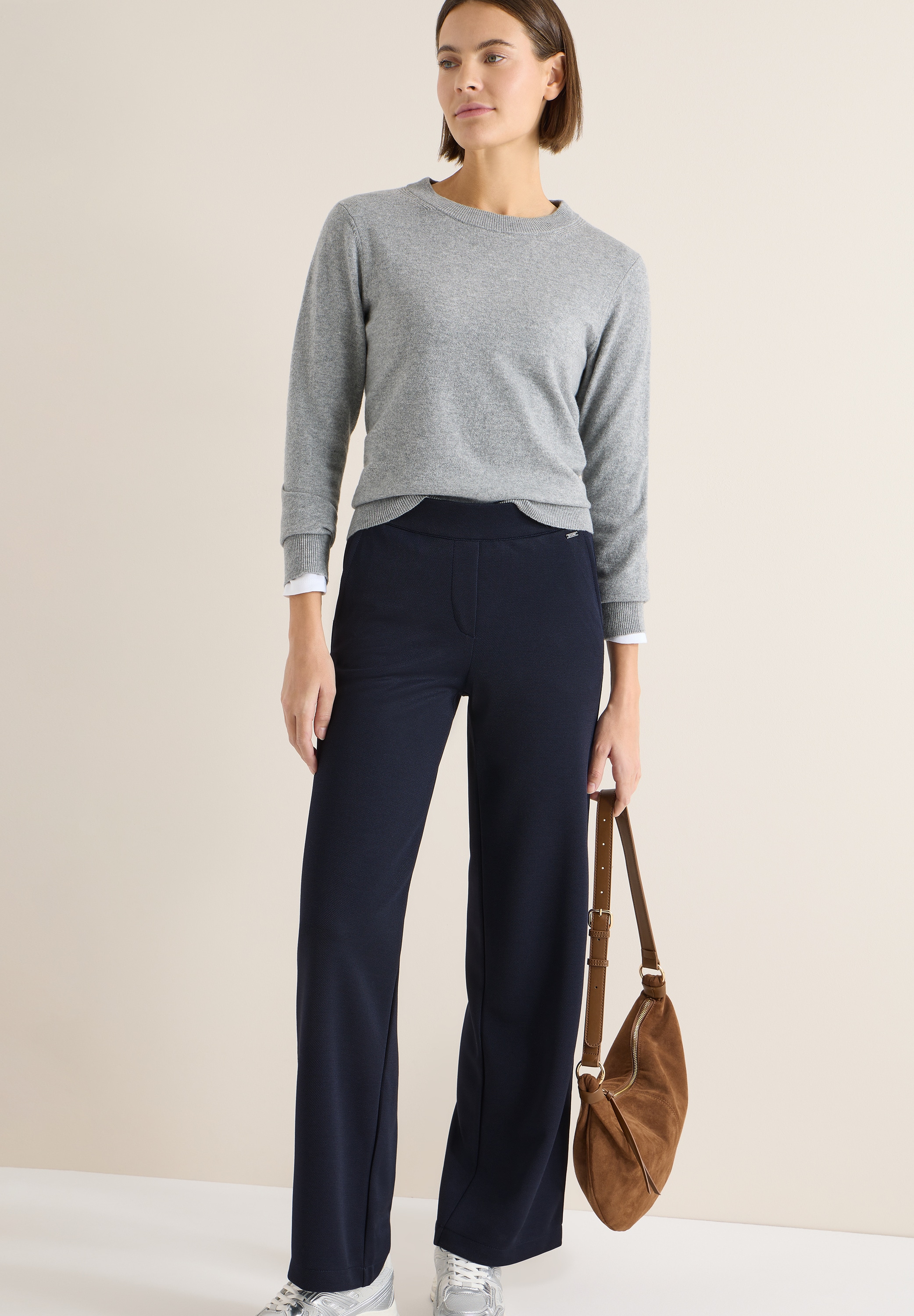 Cecil Stoffhose »Style NEELE«  Wide Leg