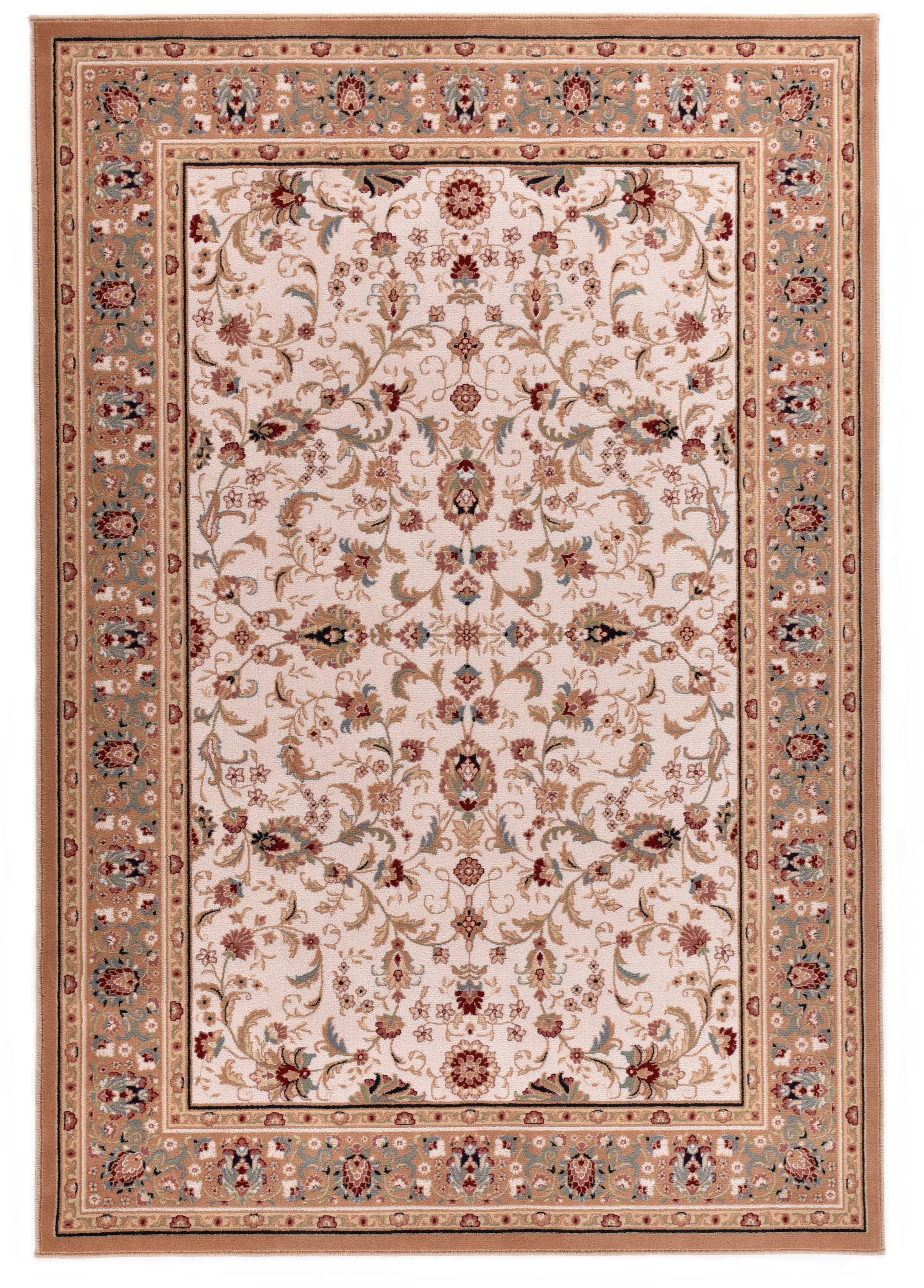 THEKO Wollteppich »Dolna - 808«, rechteckig, 10 mm Höhe, Kurzflor, reine Wolle, Orient-Optik