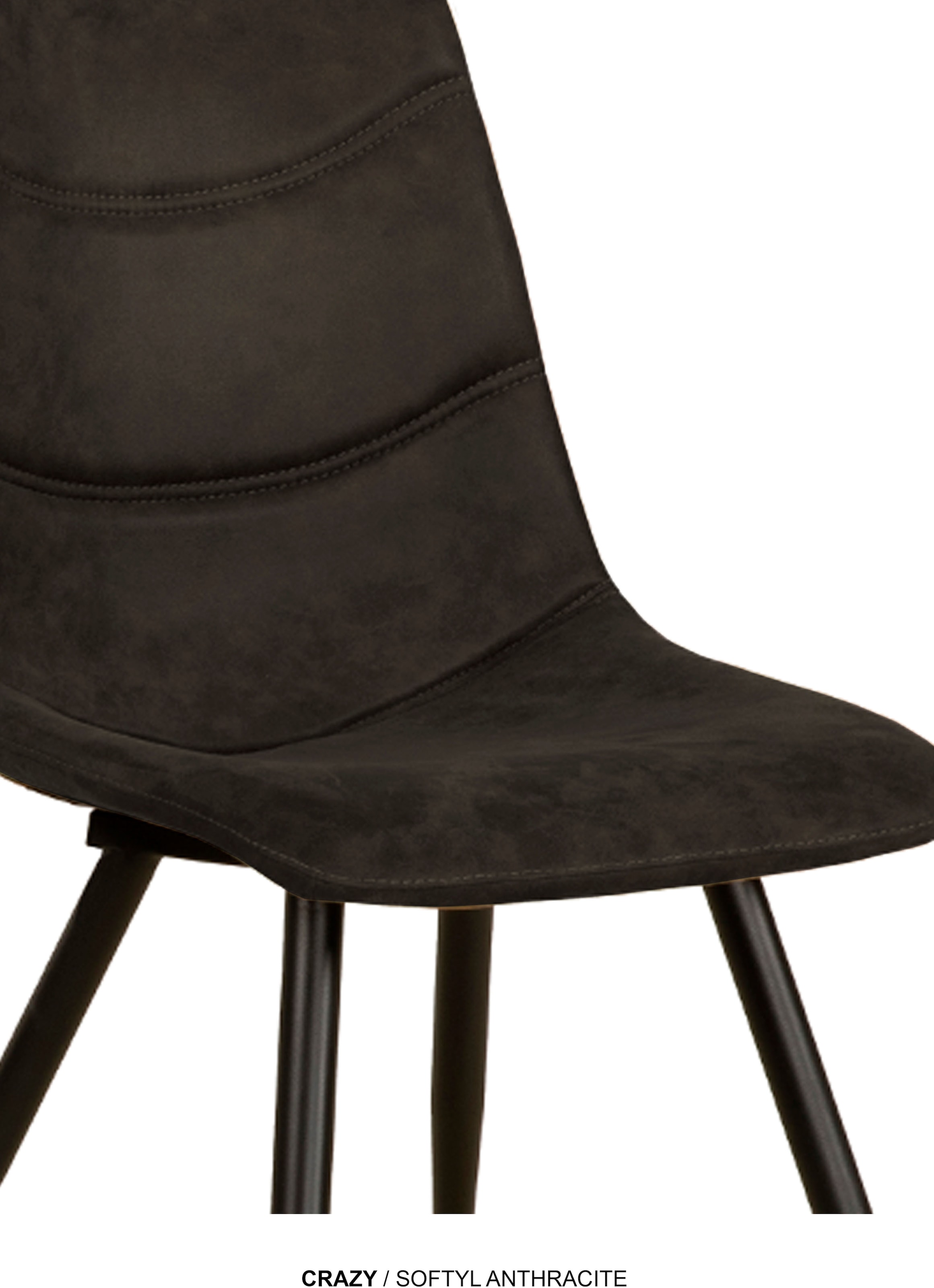 OMG Design Esszimmerstuhl »Crazy« (Set) 2 Stk.Esszimmerstuhl, pflegeleichter Bezug, mit Handgriff