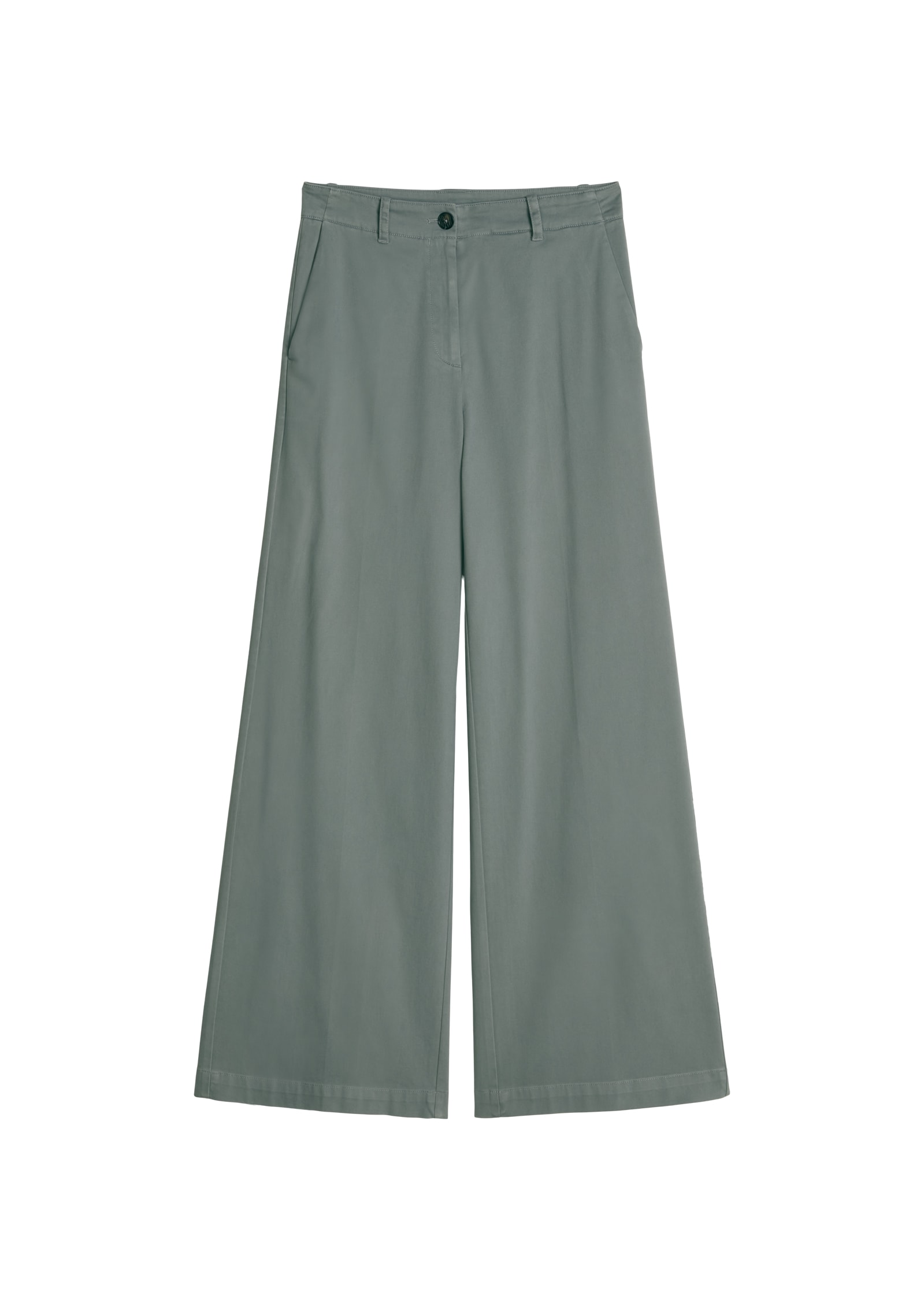 Marc O'Polo Stoffhose »MARGO WIDE«  aus Organic Cotton-Satin-Stretch