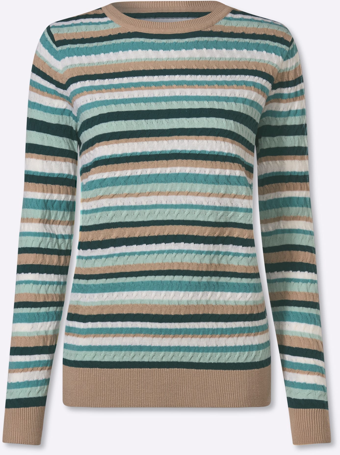 Classic Basics Rundhalspullover »Langarm-Pullover«