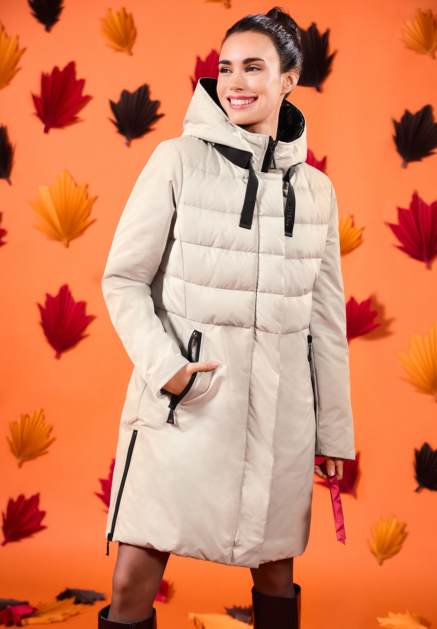 Amber & June Winterjacke »Winterjacke Kunstdaune«