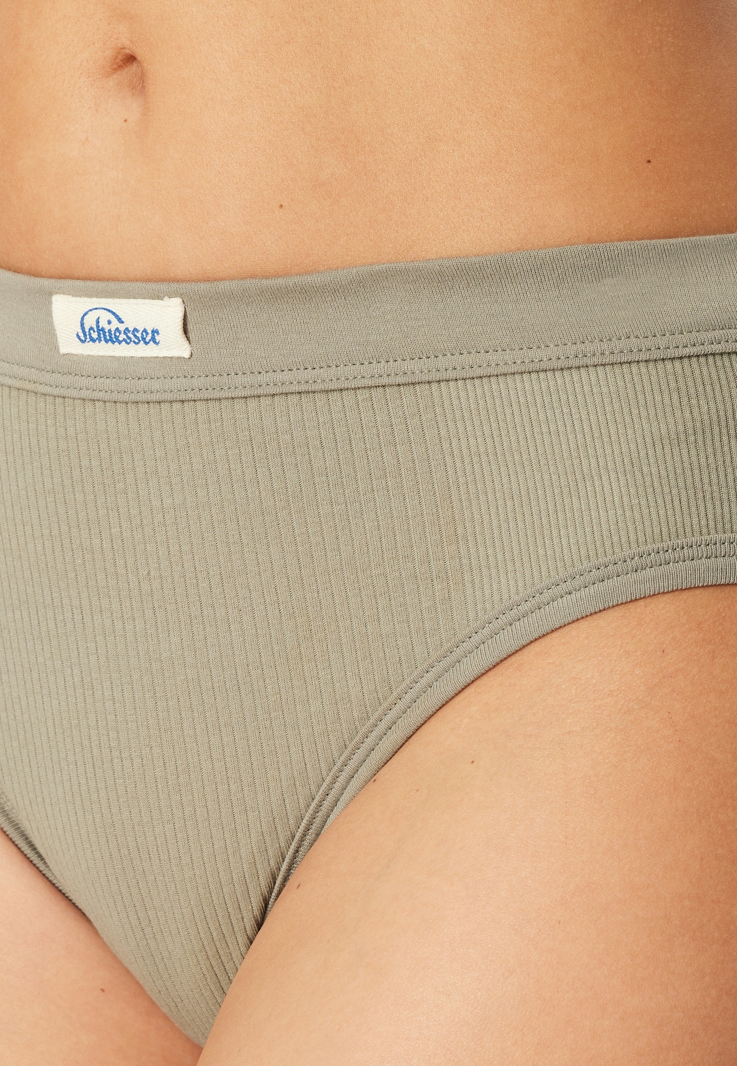 Schiesser Taillenslip »Revival Kollektion« Traditionelles, gewebtes Schiesser-Logo am Bund