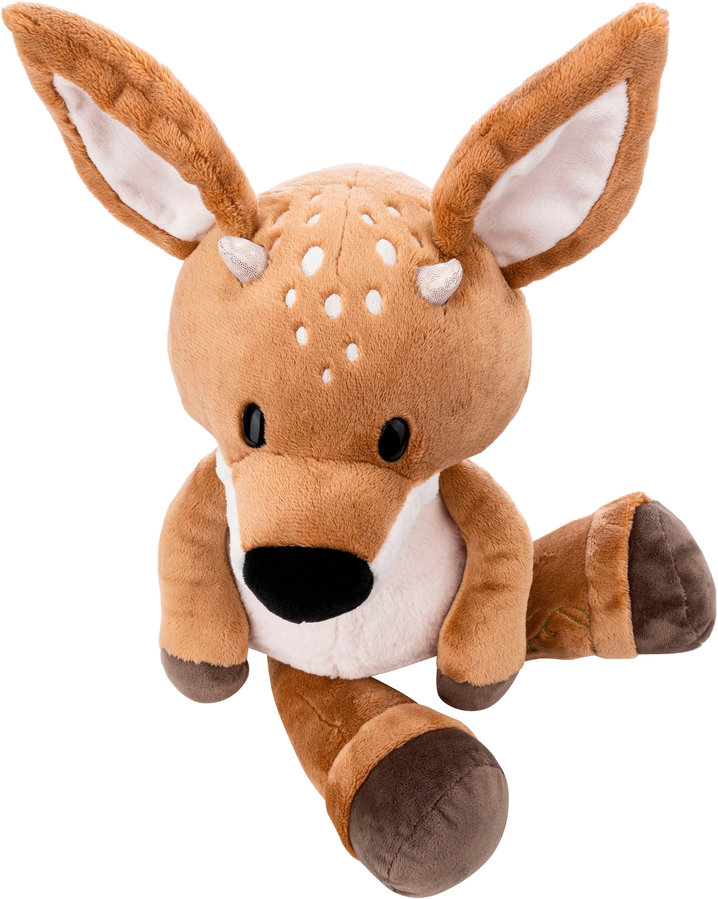 Nici Kuscheltier »Forest Friends, Rehbock René Roebuck, 35 cm schlenkernd«, schlenkernd; enthält recyceltes Material (Global Recycled Standard)