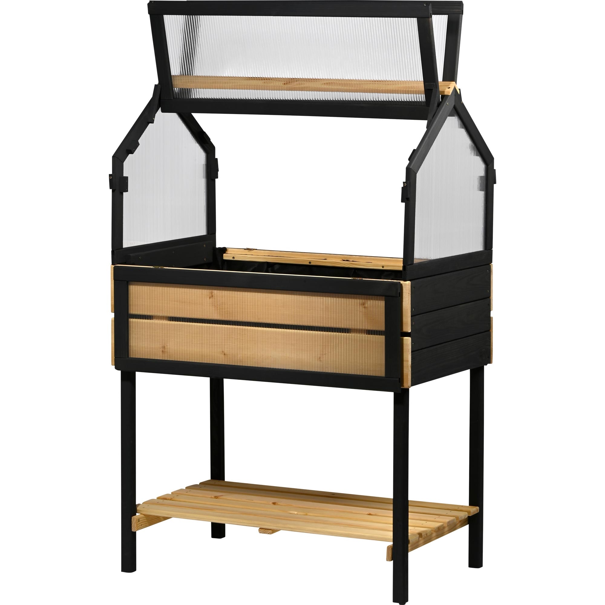 dobar Hochbeet »"Vierjahreszeiten" Gr. L« Das Hochbeet ist ca. 76 x 48 x 118 cm (L x B x H) groß