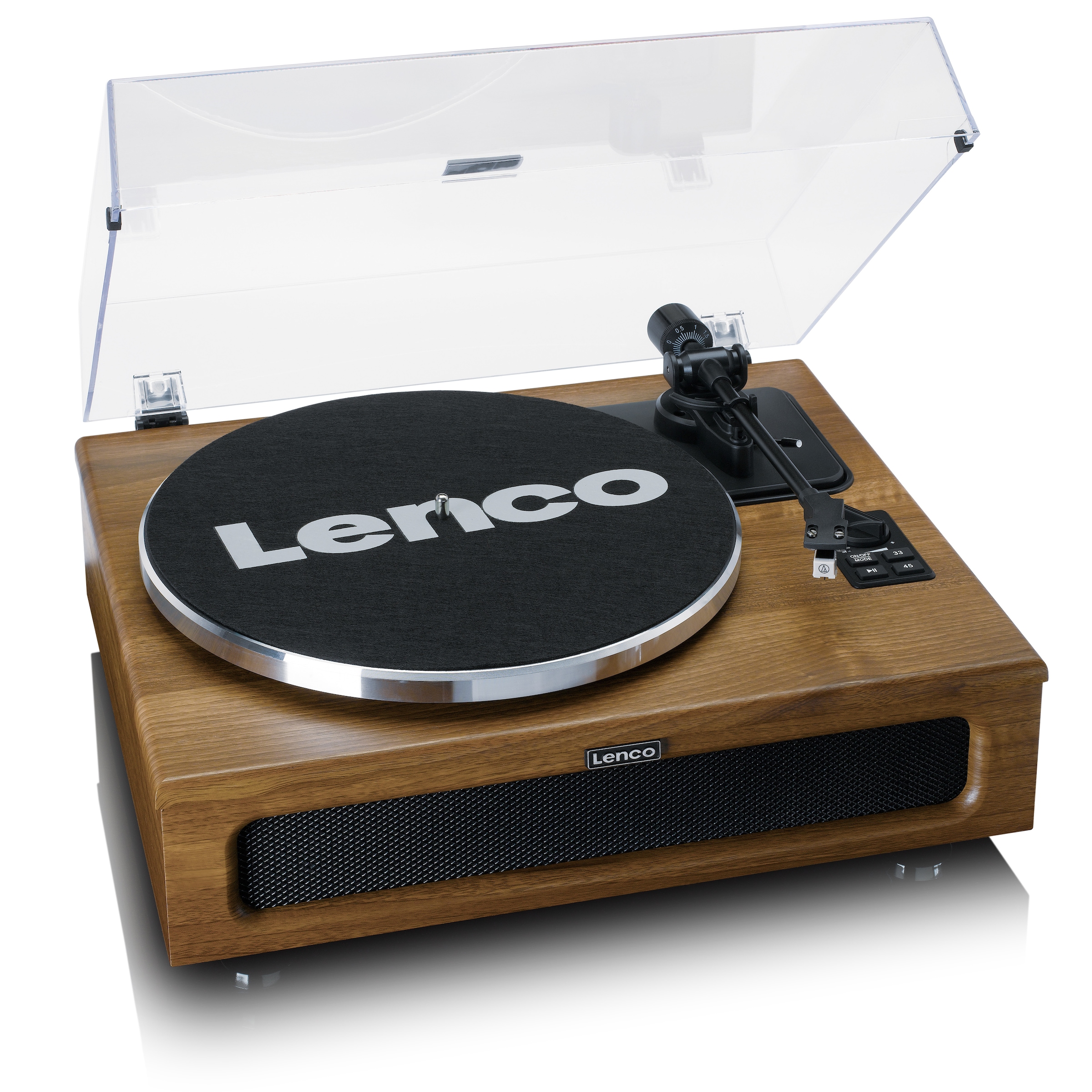 Lenco Plattenspieler »LS-410WA«, Lautsprecher integriert, Bluetooth, Walnuss-Finish
