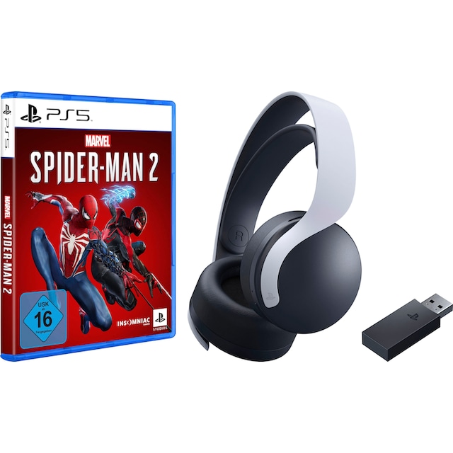 PlayStation 5 Gaming-Headset »Spiderman 2 + PlayStation 5 PULSE 3D«,  Rauschunterdrückung jetzt kaufen bei OTTO