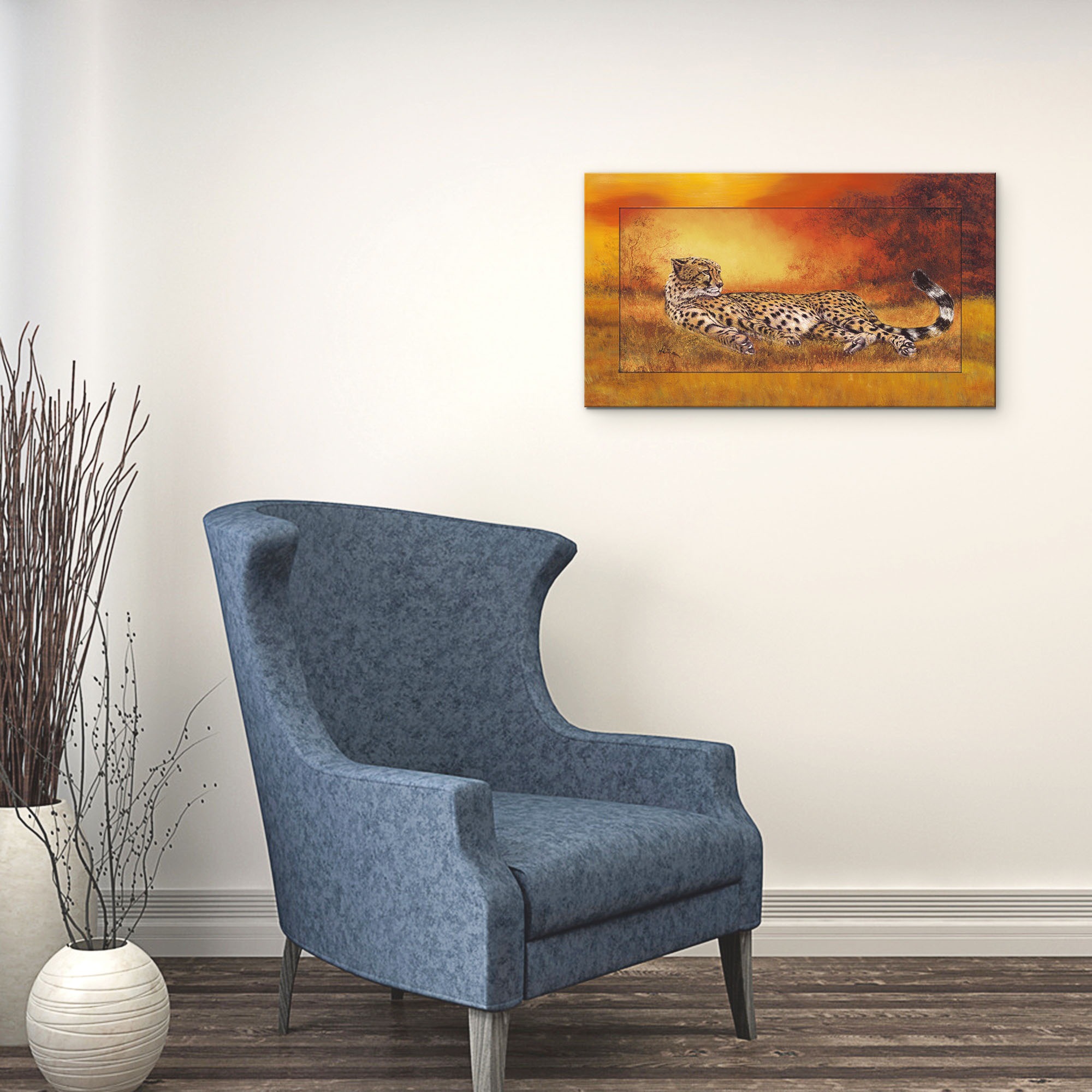 Artland Wandbild »Gepard«, Wildtiere, (1 St.)