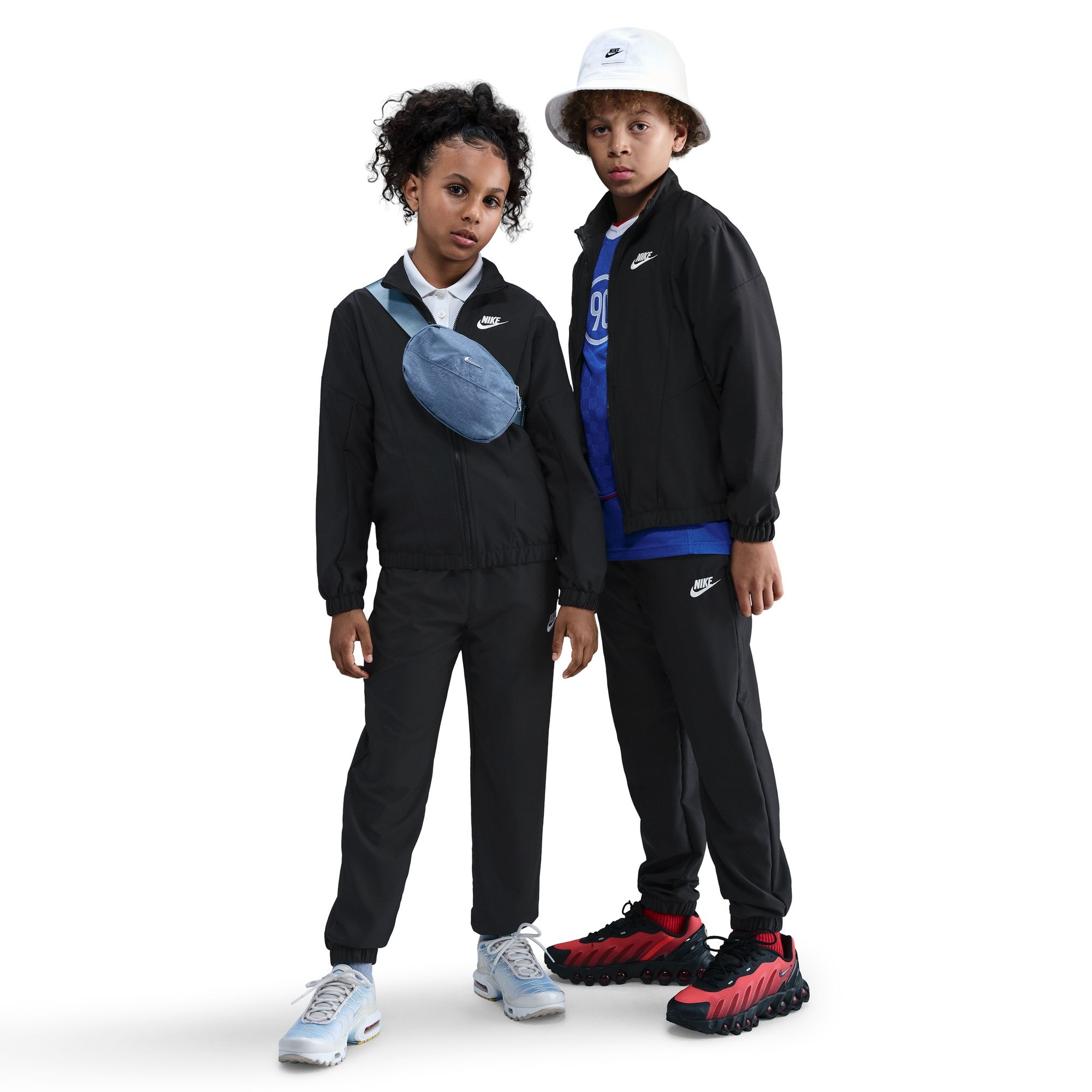 Nike Sportswear Trainingsanzug »K NSW TRACKSUIT WVN FZ« Für Kinder und Jugendliche