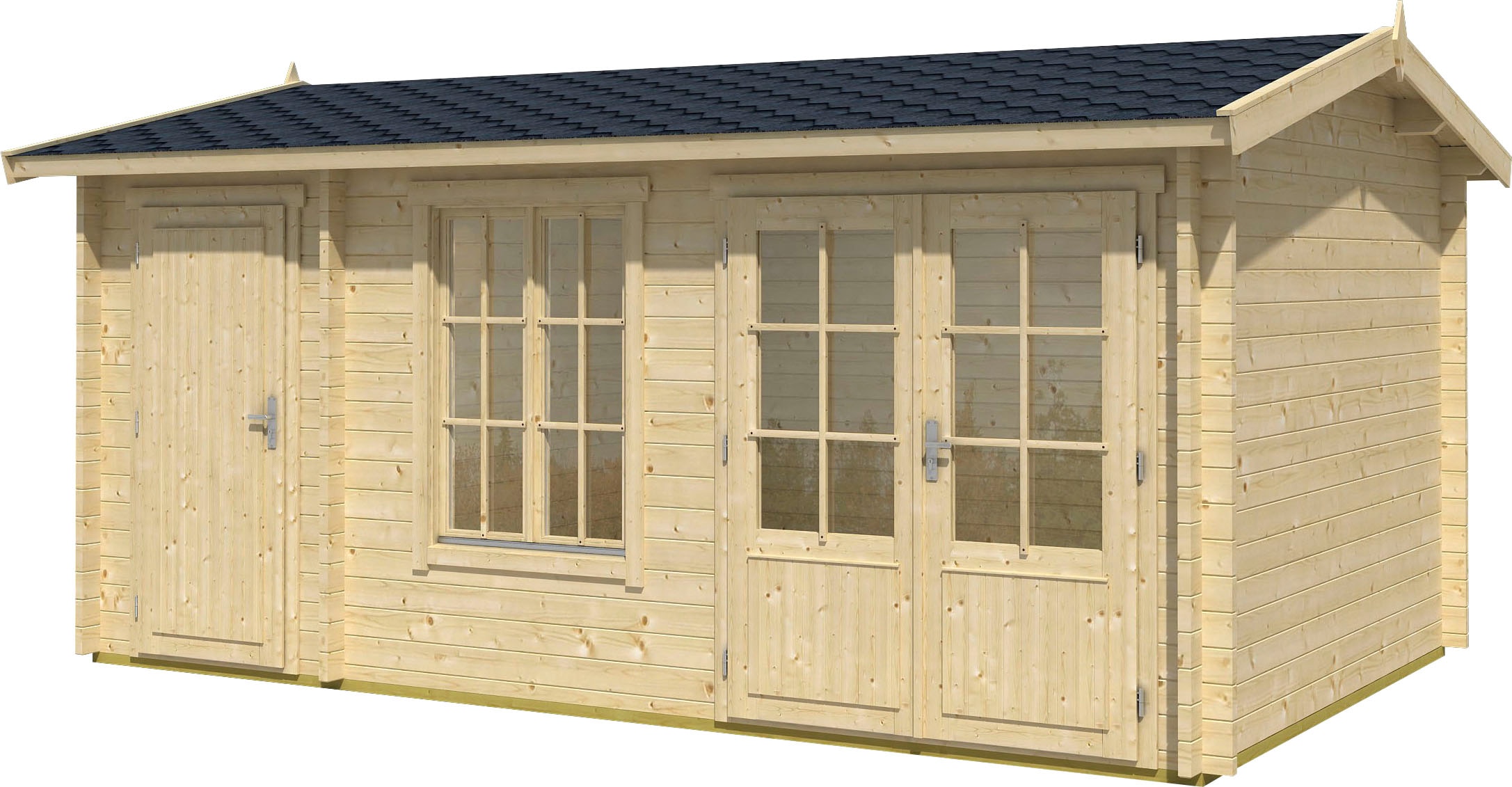 Lasita Maja Gartenhaus »WREXHAM« in beige