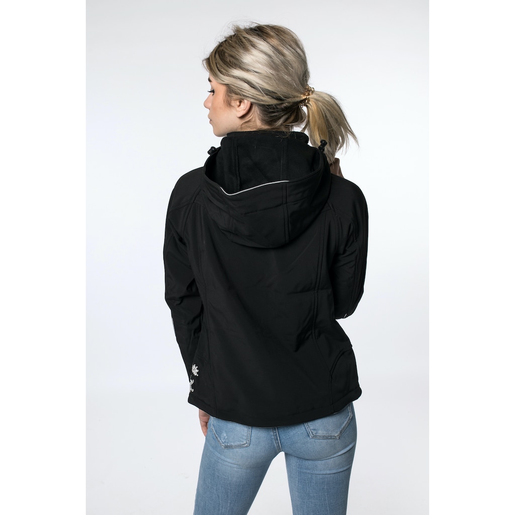 DEPROC Active Softshelljacke »NIGEL PEAK Women«, auch in Großen Größen erhältlich